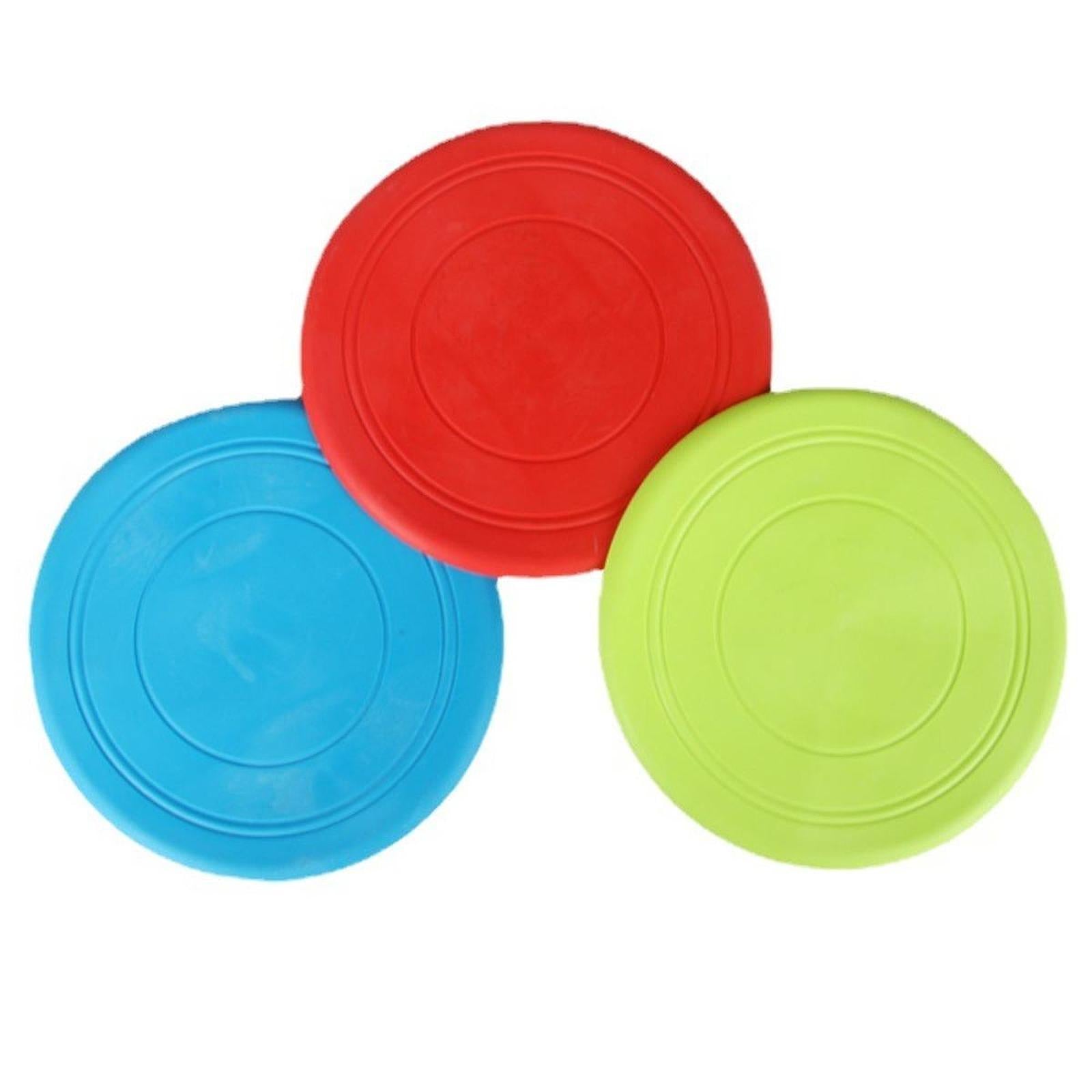 2Pcs Kids Flying Discs Outdoor Children Playing for Picnic Background Garden Red