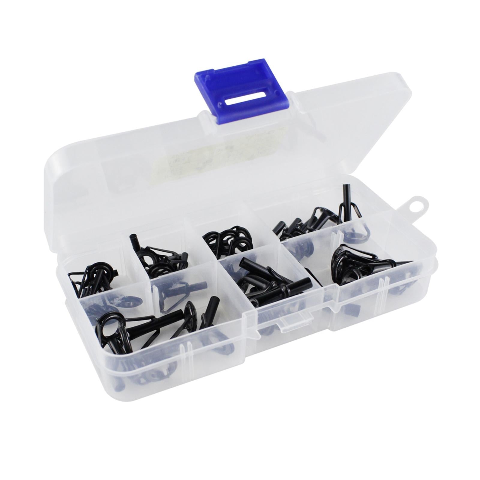 35 Pieces Fishing Rod Tips Repair Kit Heavy Duty for Lover Boys Professional