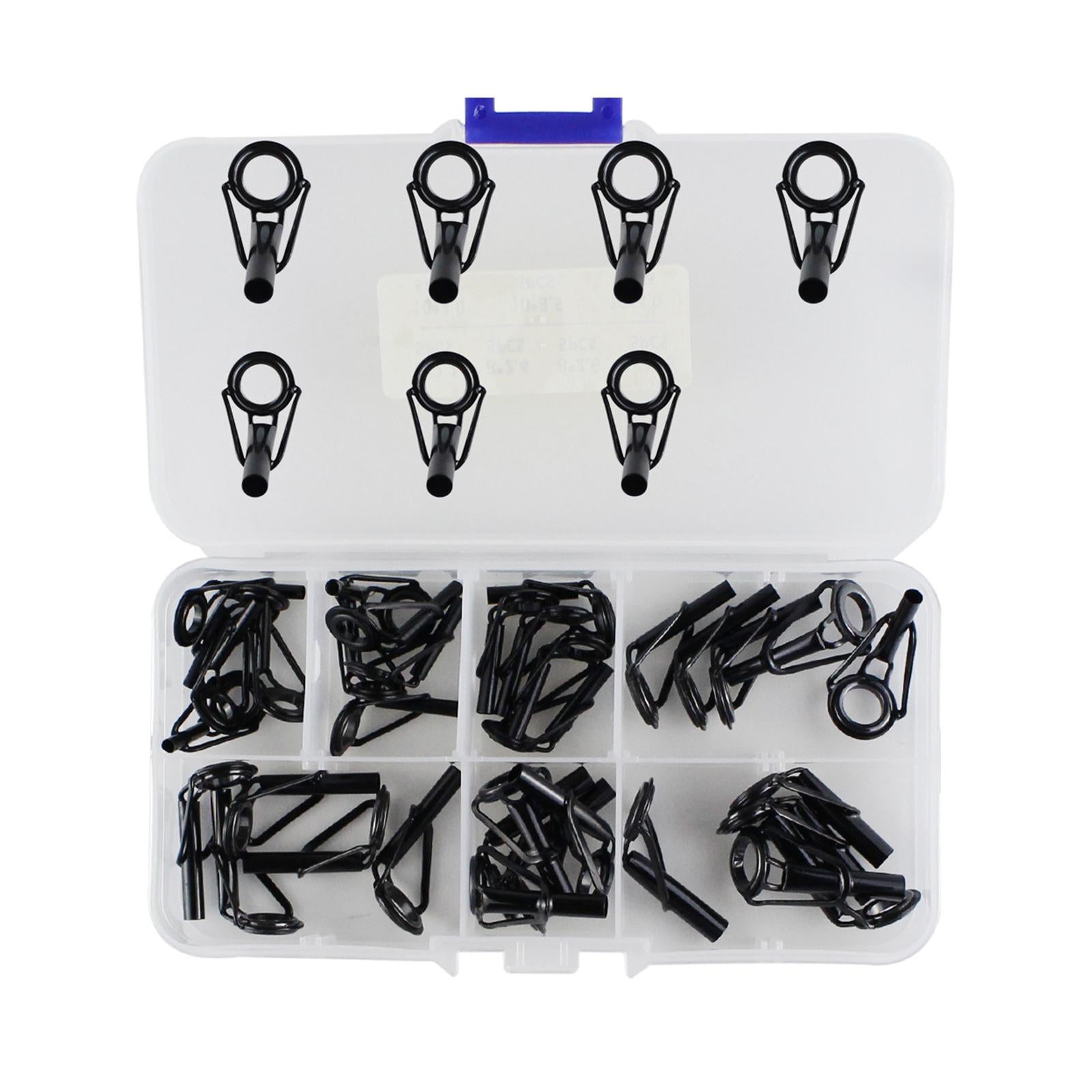 35 Pieces Fishing Rod Tips Repair Kit Heavy Duty for Lover Boys Professional