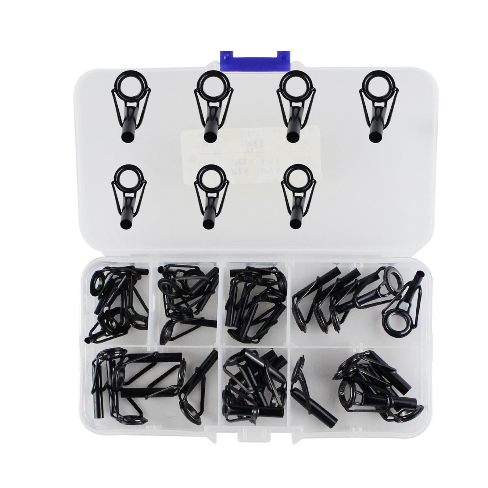35 Pieces Fishing Rod Tips Repair Kit Heavy Duty for Lover Boys Professional