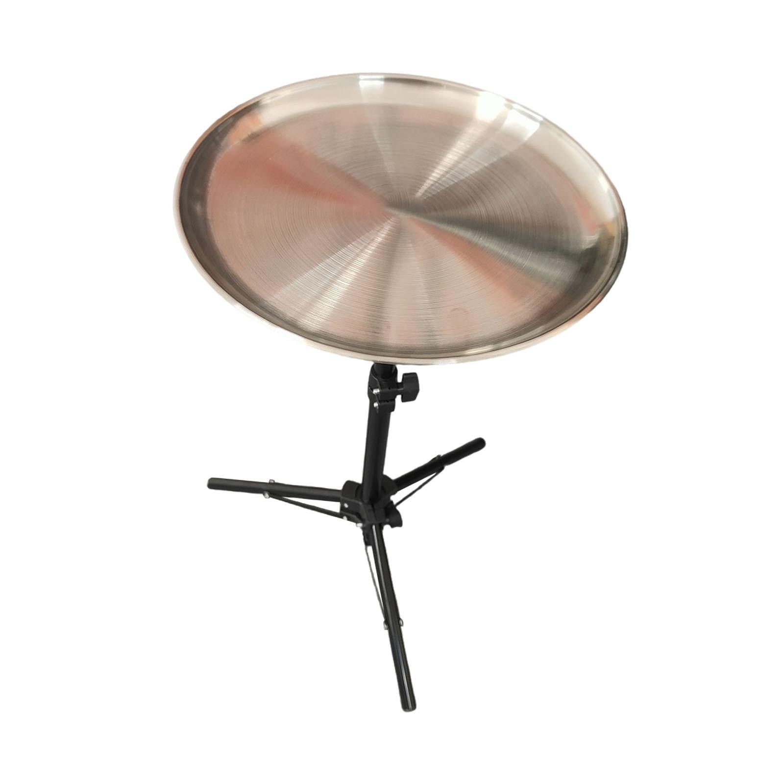 Folding Camping Table Height Adjustable End Table for Outdoor Indoor Bedroom