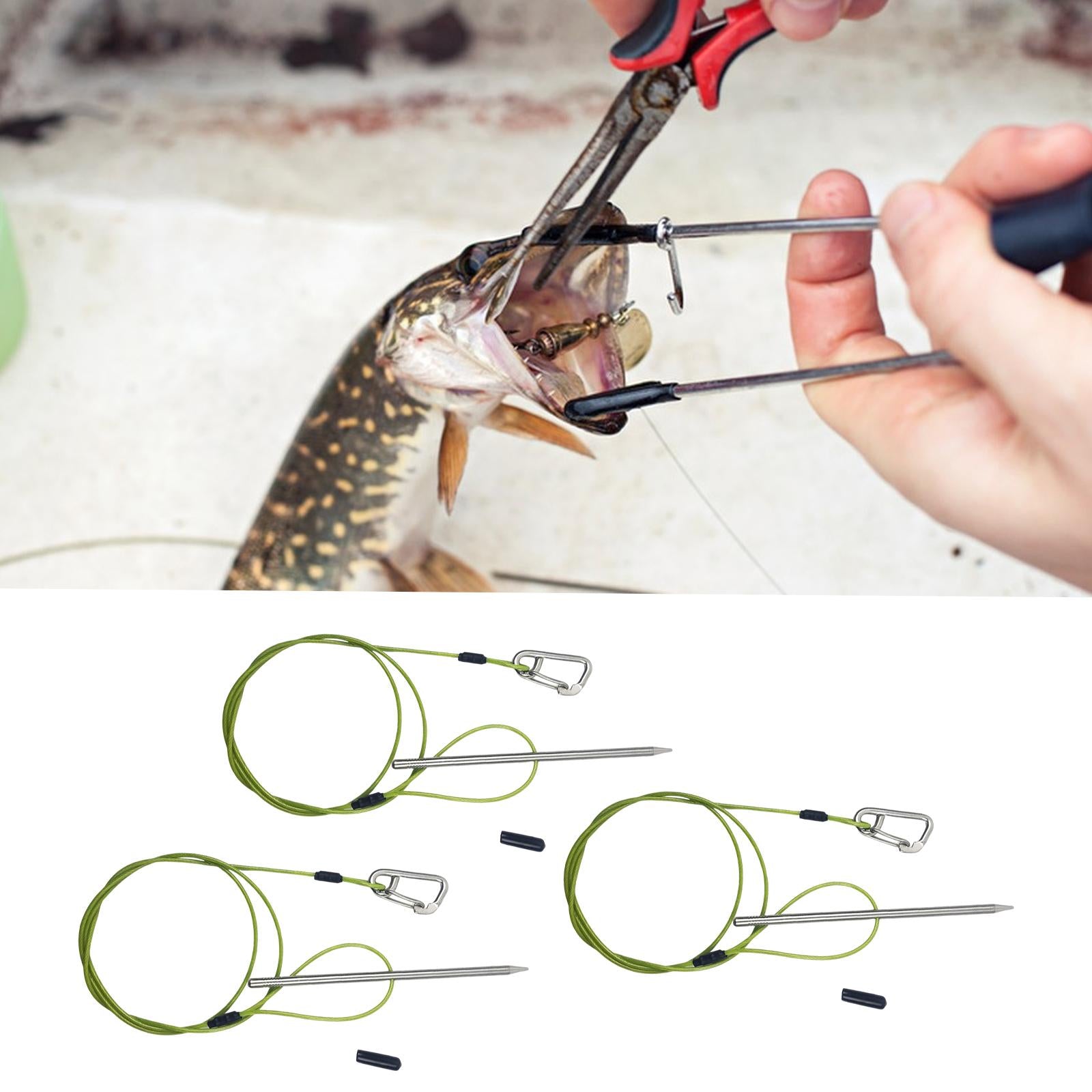 Float Fish Stringer Sturdy for Spearfishing for Saltwater Freshwater Snapper rope length  80CM