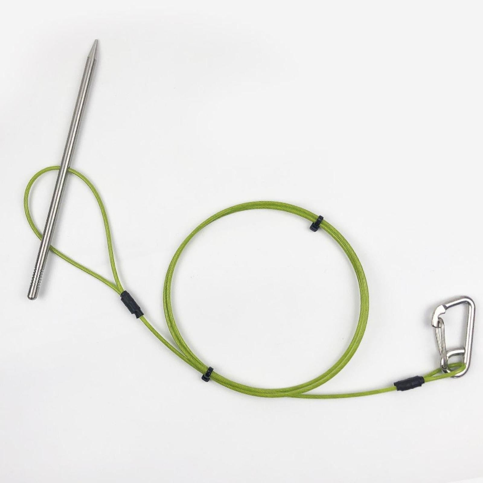 Float Fish Stringer Sturdy for Spearfishing for Saltwater Freshwater Snapper rope length  80CM