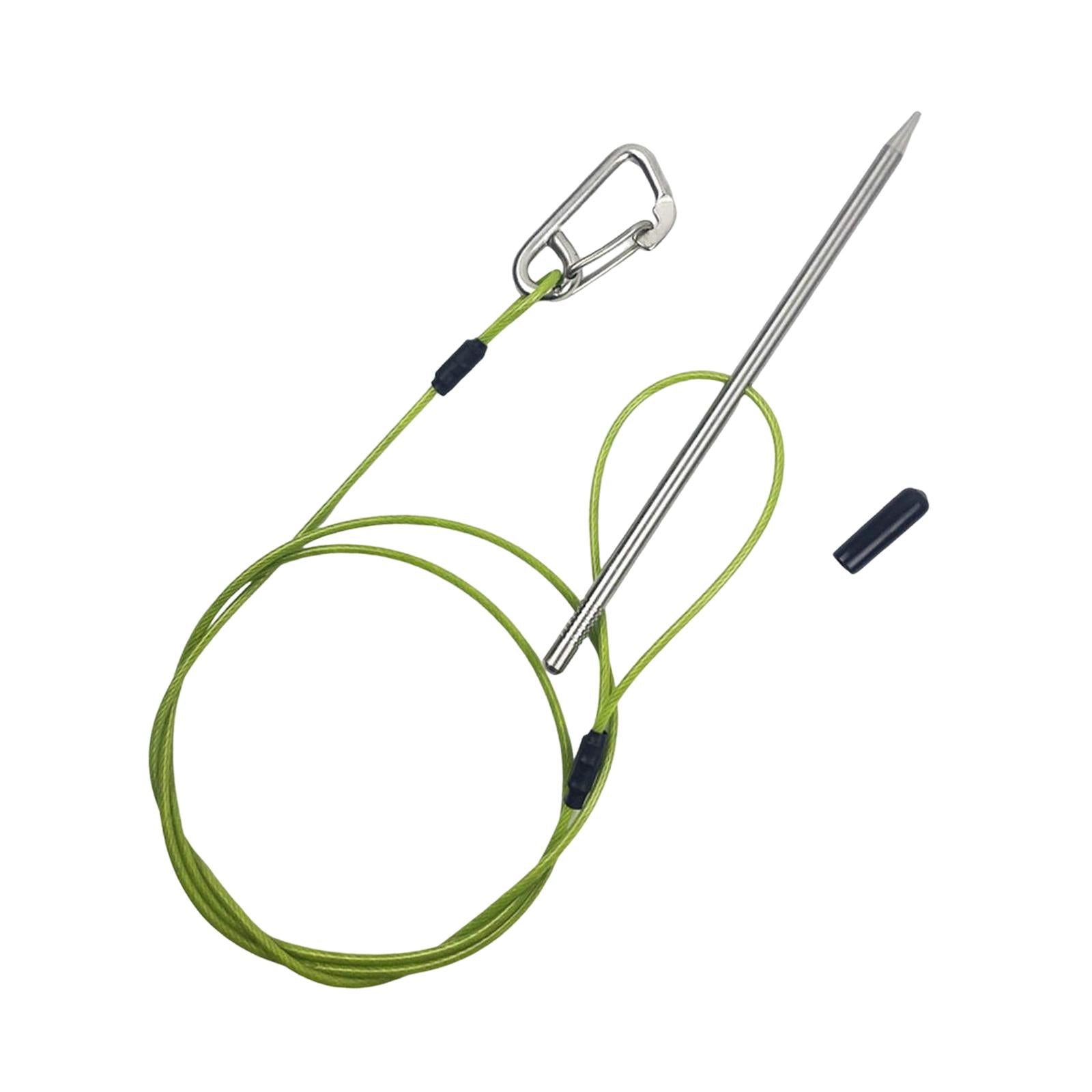 Float Fish Stringer Sturdy for Spearfishing for Saltwater Freshwater Snapper rope length 100CM