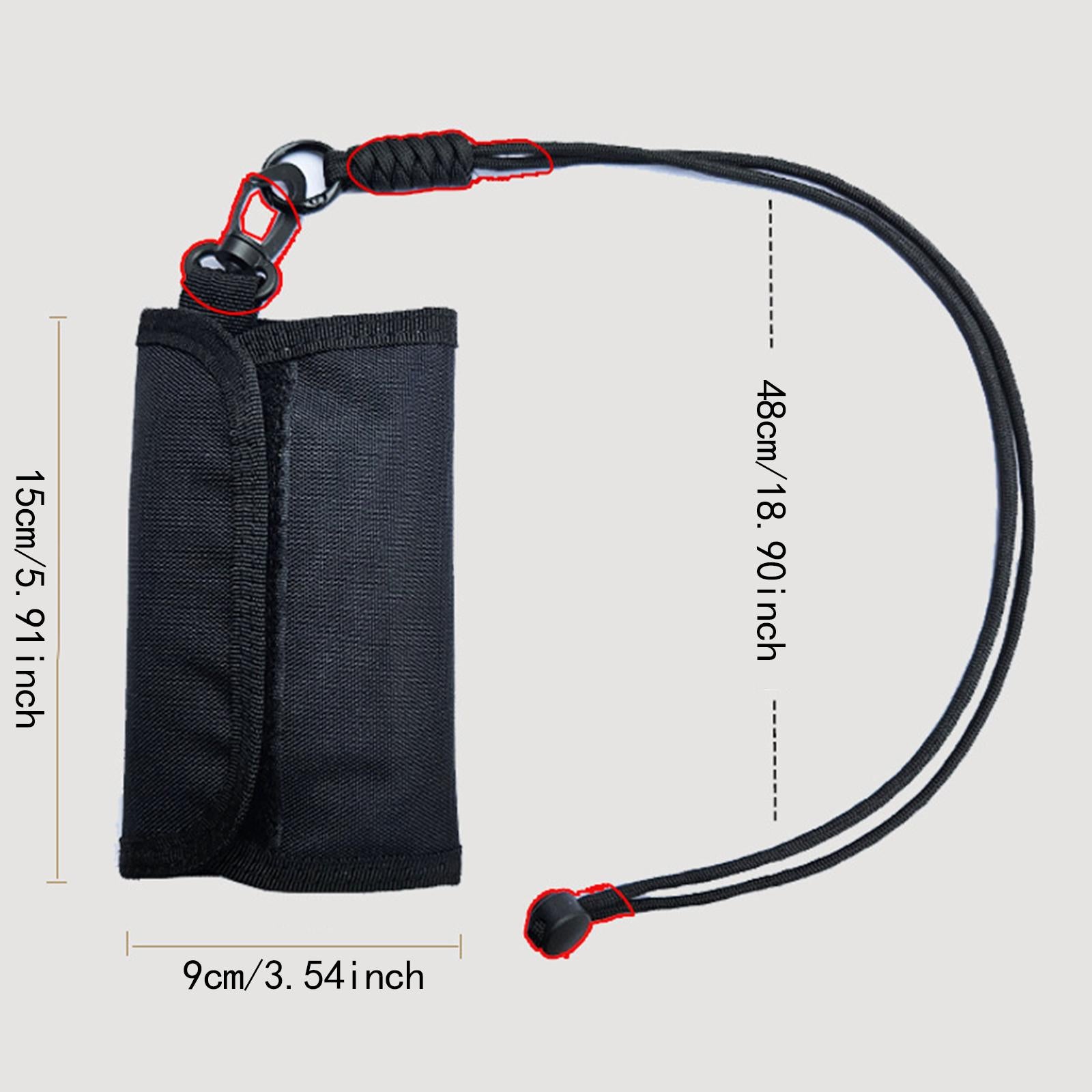 ID Card Holder with Neck Adjustable Lanyard for Adolescent Cash Badge Holder