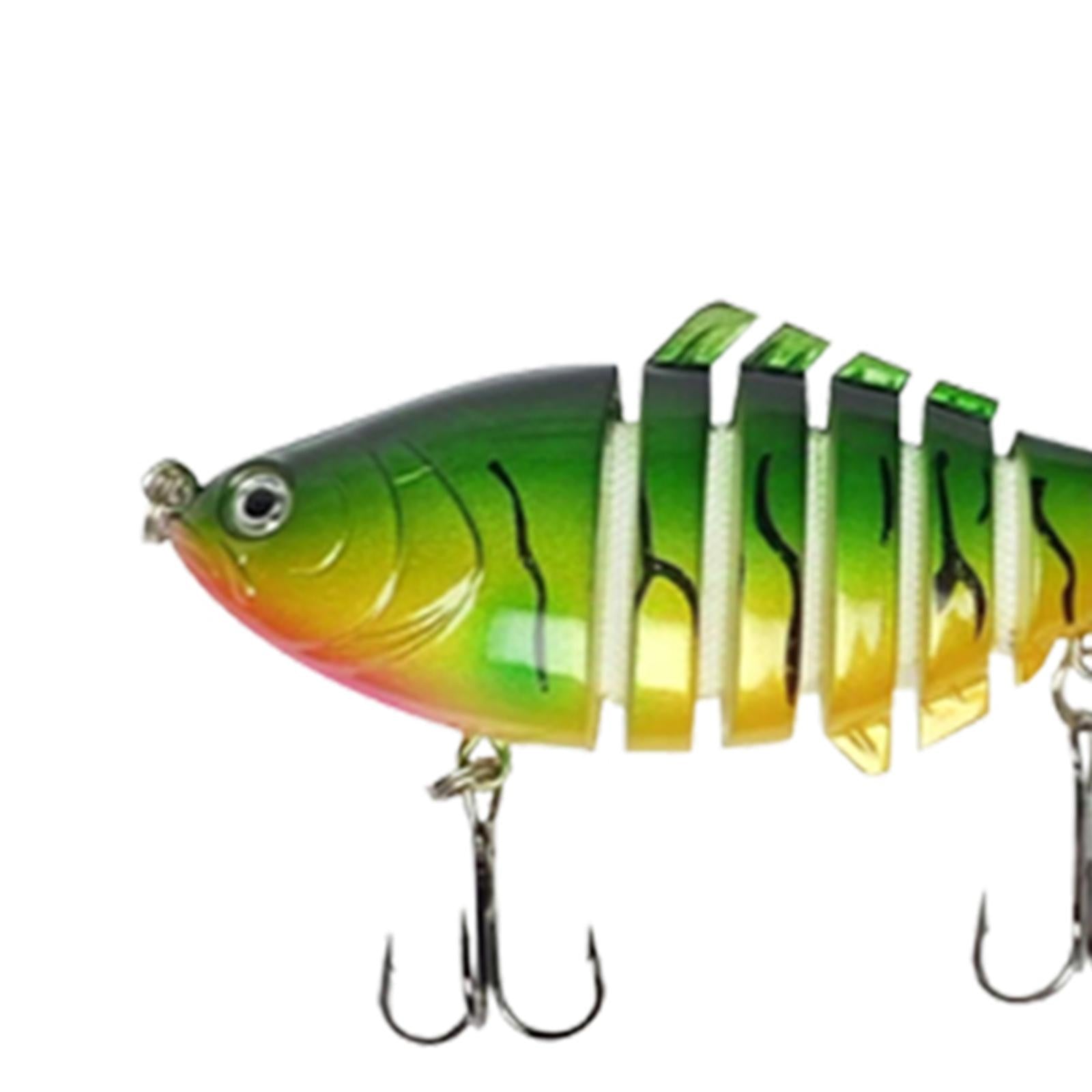 5Pcs Fishing Lures Swimming Baits Metal Hard Lures for Trout Catfish Walleye