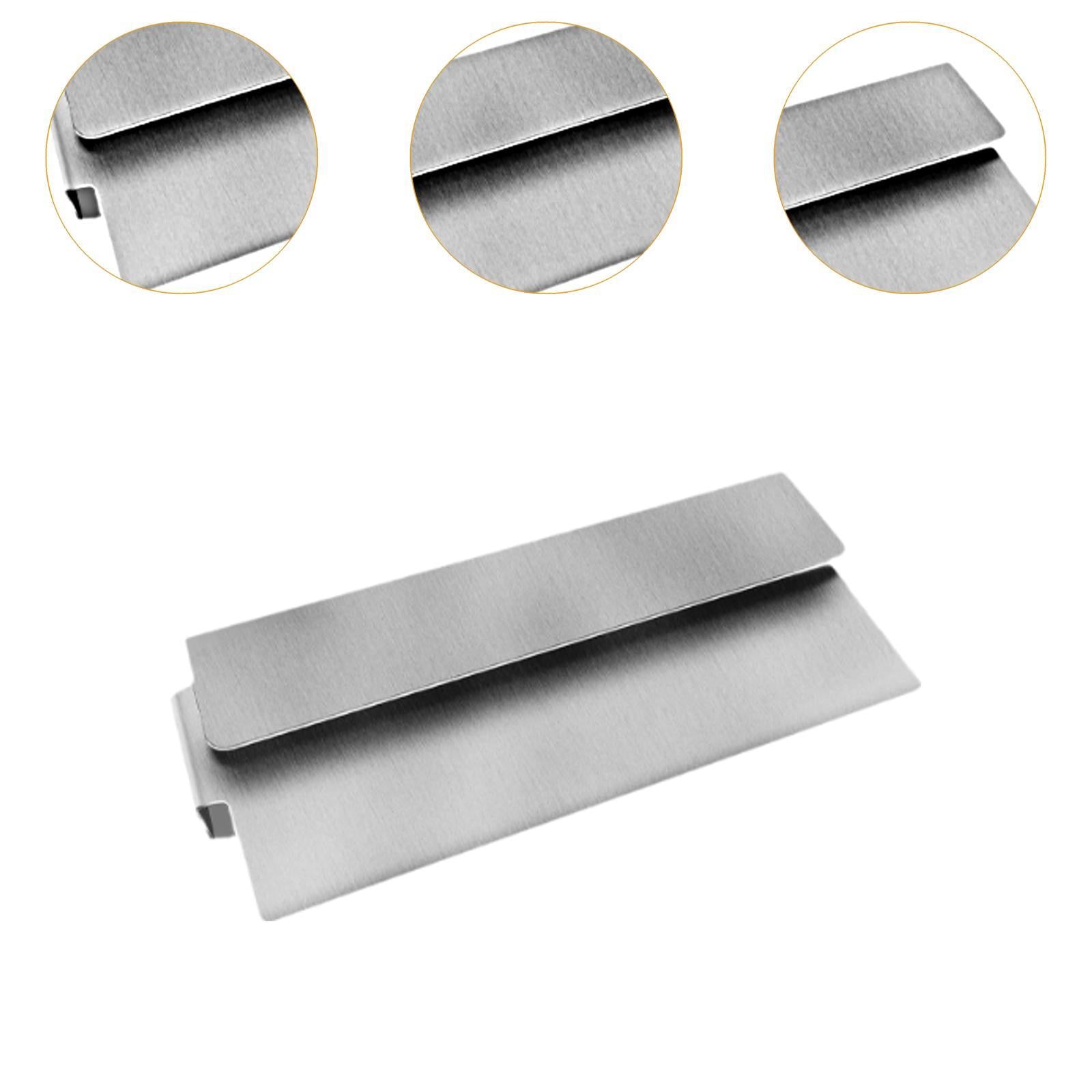 Grease Guard Barbecue Grease Stopper 304 Stainless Steel Griddle Grease Gate