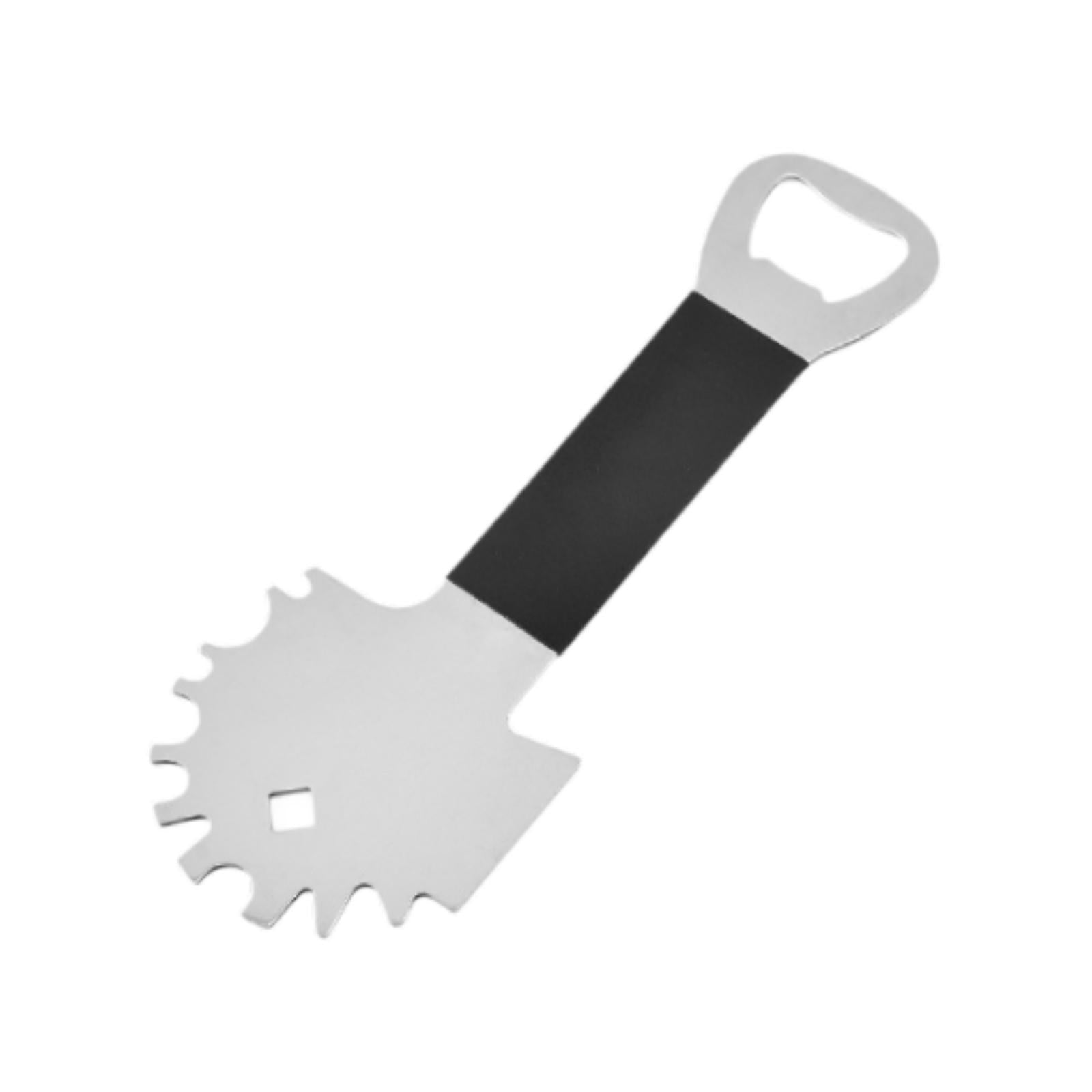 BBQ Grate Scraper Comfortable Grip Bottle Opener for Outdoor Kitchen Parties