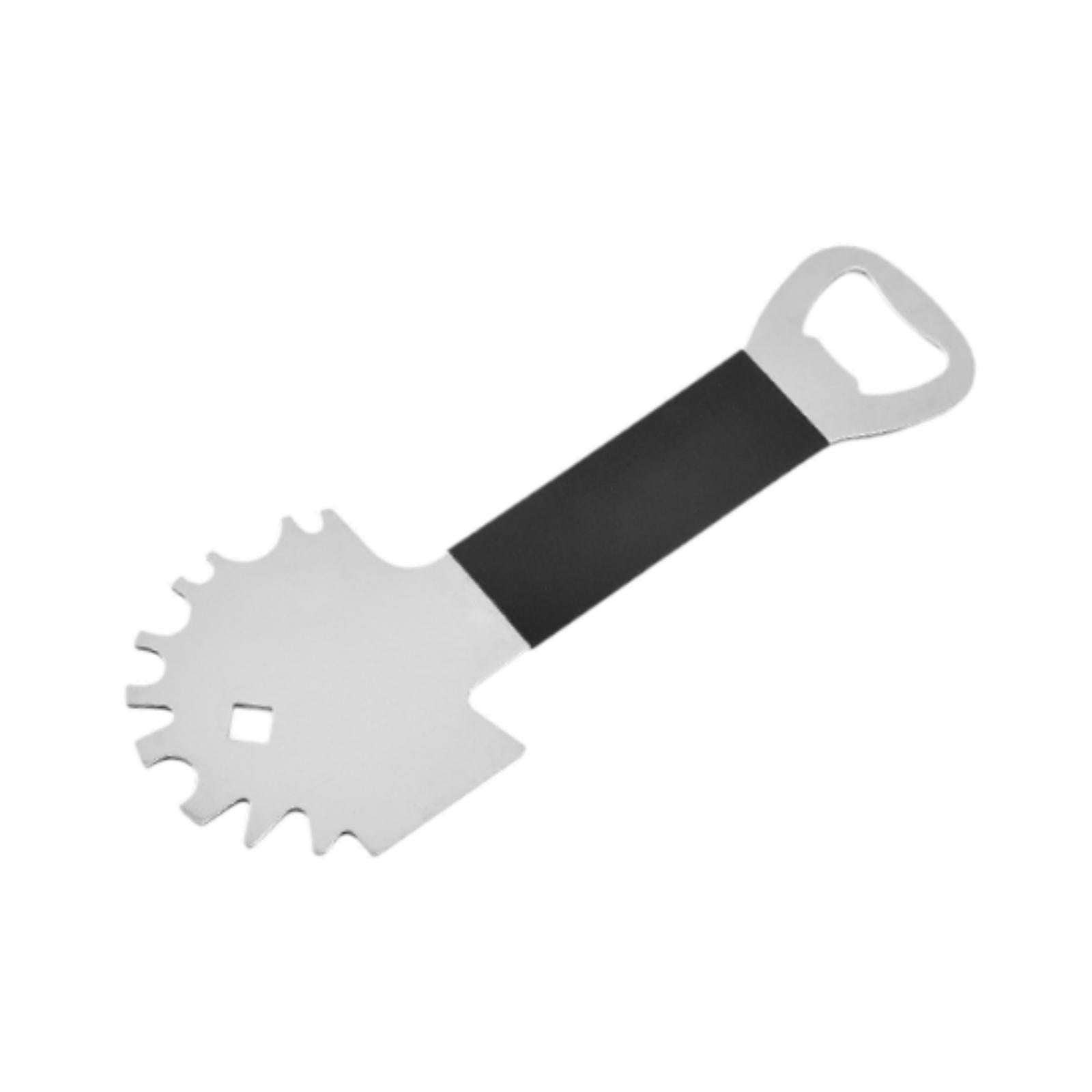 BBQ Grate Scraper Comfortable Grip Bottle Opener for Outdoor Kitchen Parties