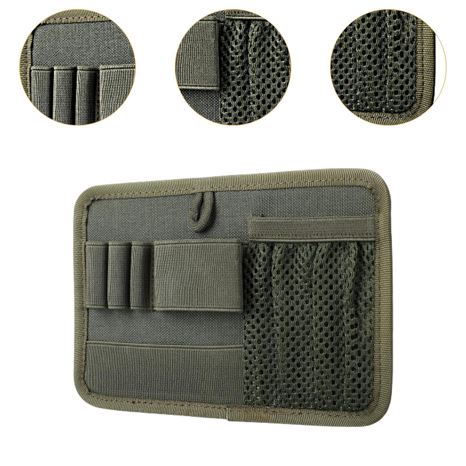 EDC Tool Organizer Board Portable Backpack Accessories for Holding Keychains Green