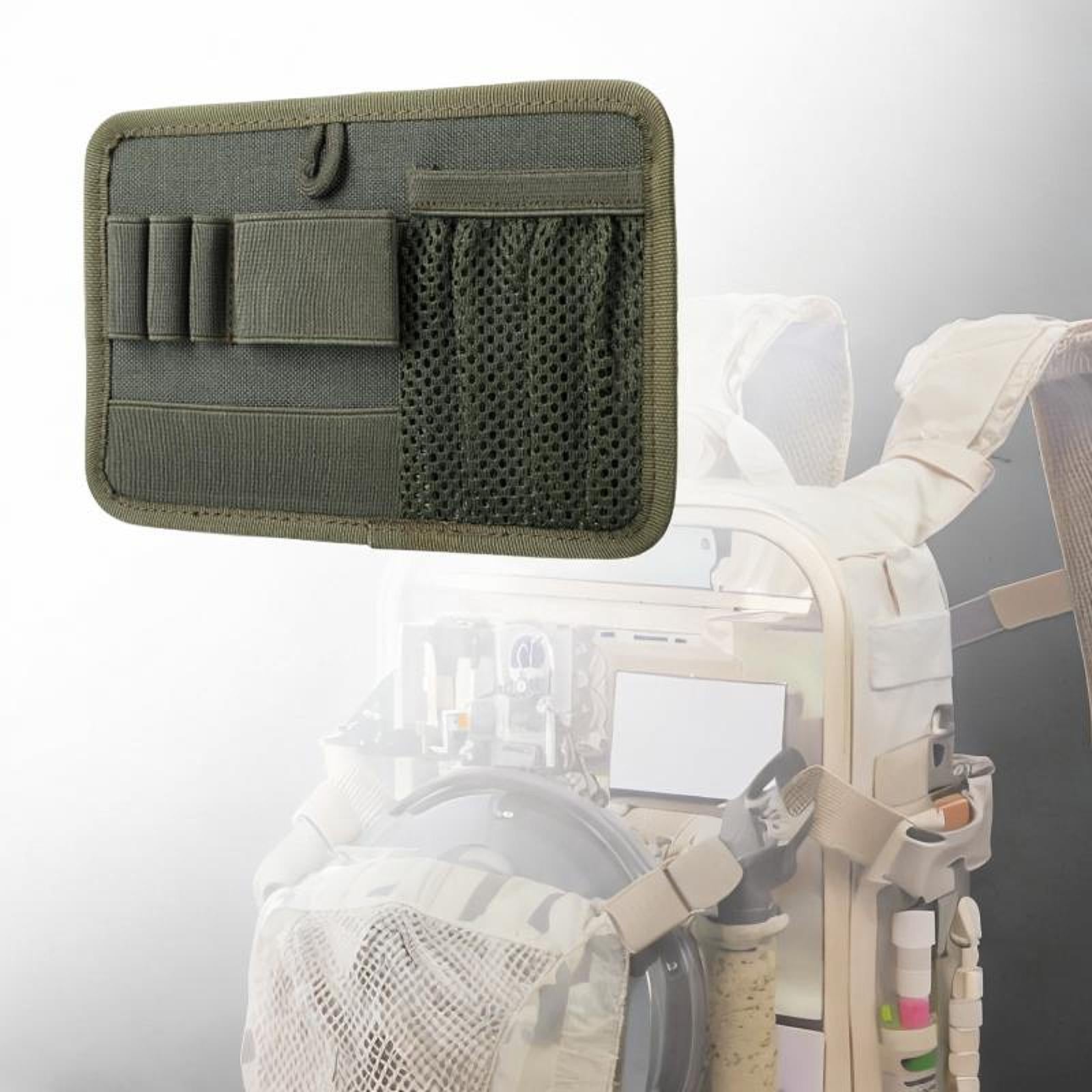 EDC Tool Organizer Board Portable Backpack Accessories for Holding Keychains Green