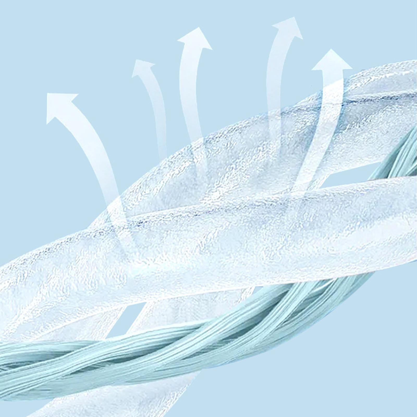 Adjustable Arm Sleeves with Gloves Driving Sun Sleeves for Garden Lawn Women Blue