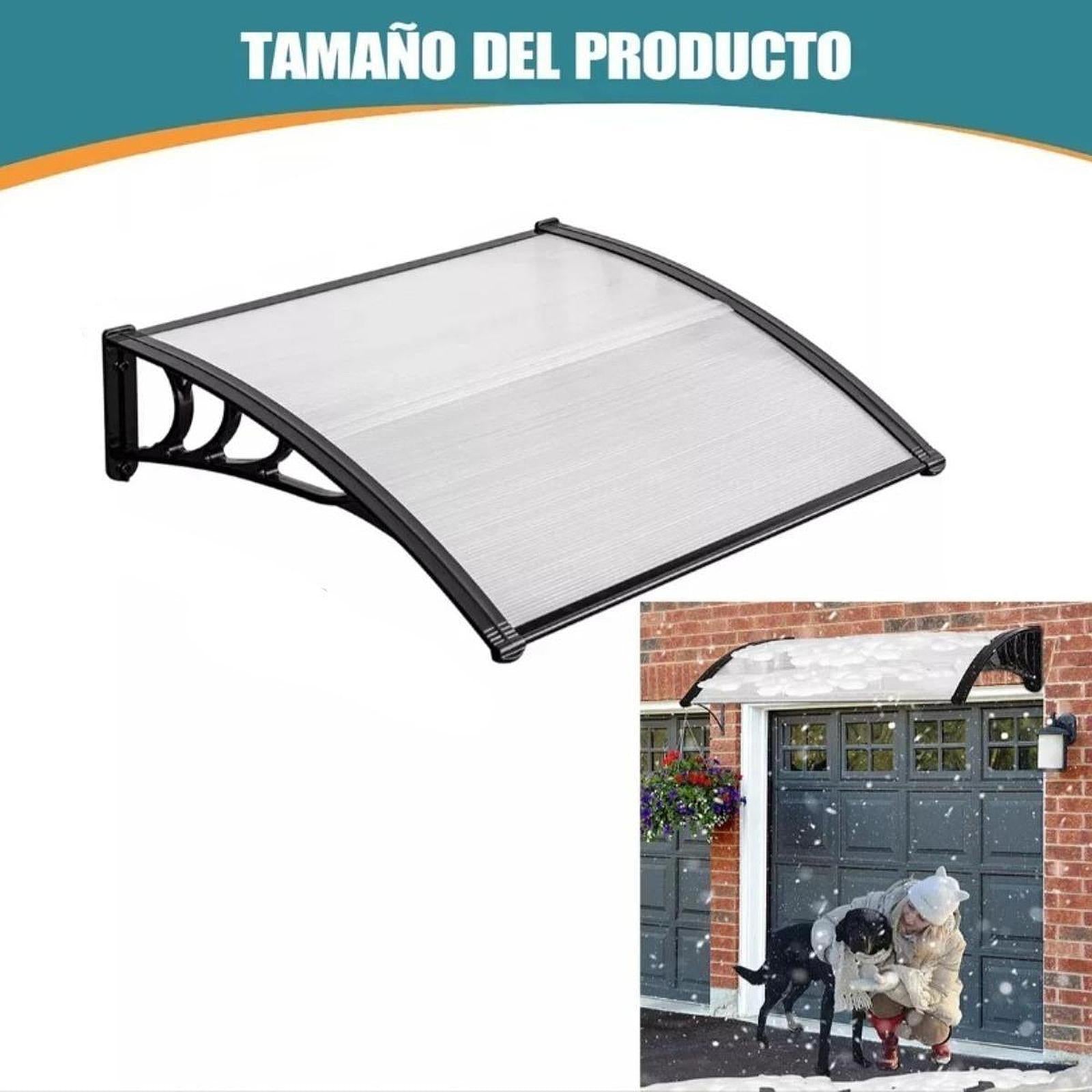 Window Awning Versatile Decoration Door Canopy for Entrance Garage Household Clear