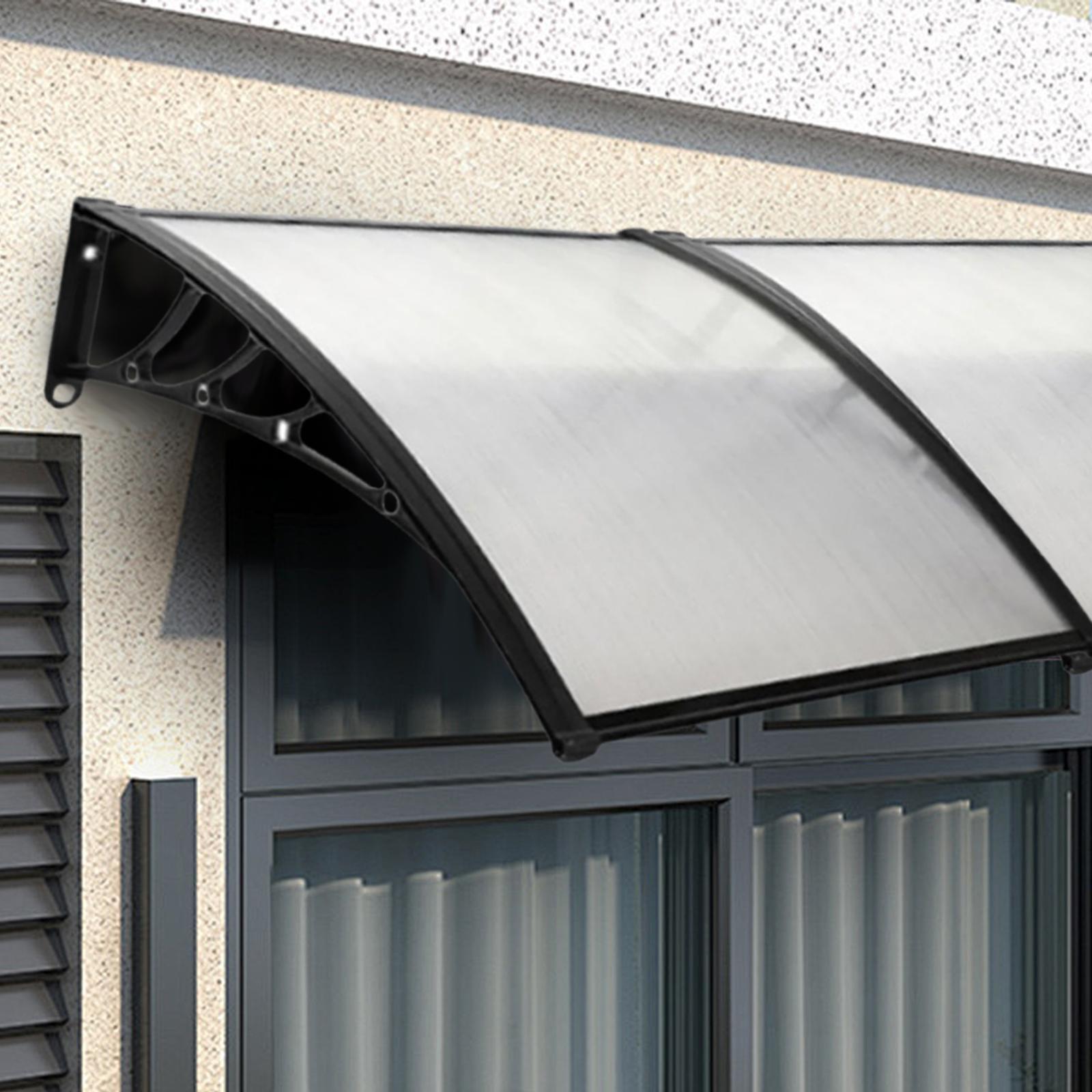 Window Awning Versatile Decoration Door Canopy for Entrance Garage Household Clear