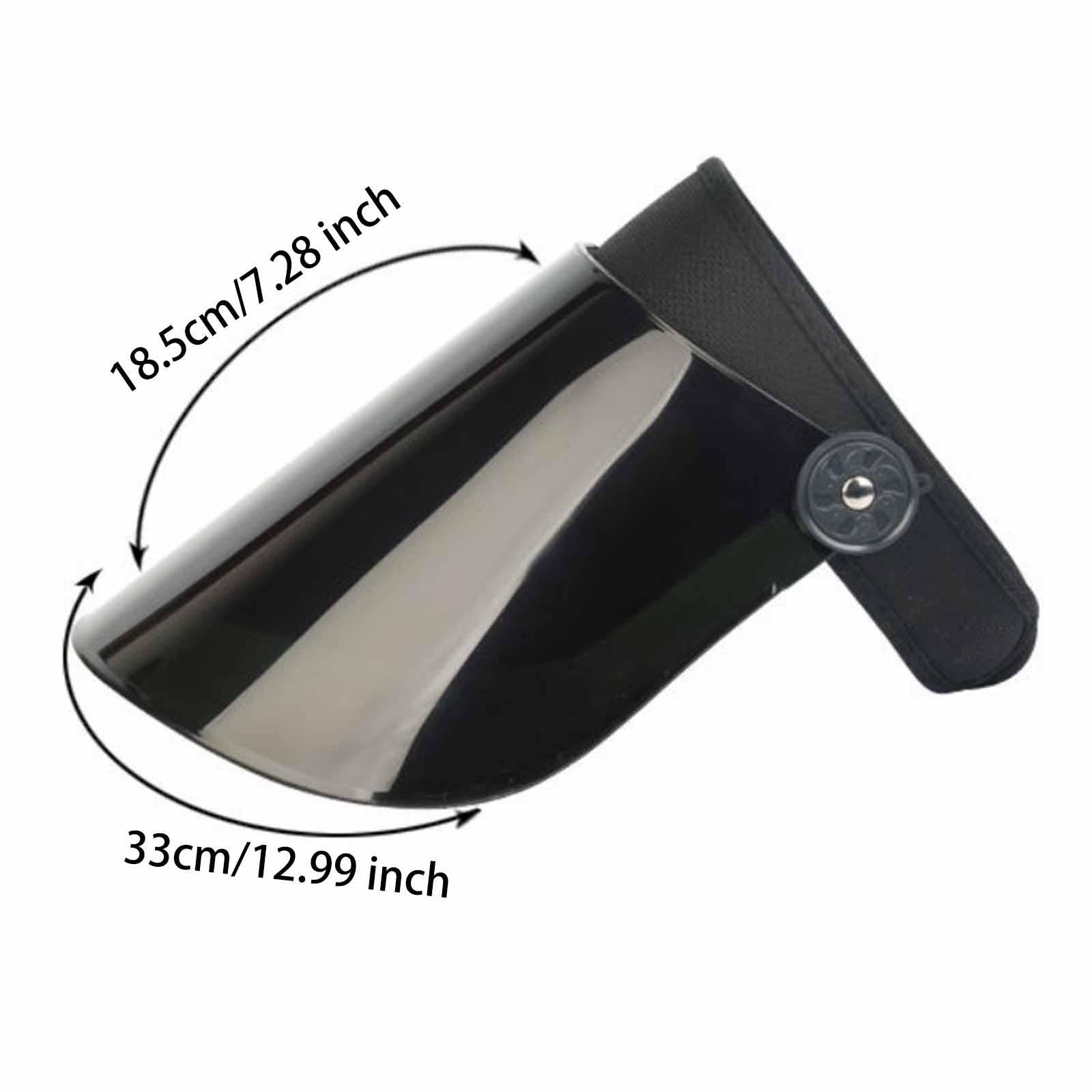 Sun Visor Cap Casual Sunblock Beach Cap Protection for Hiking Tennis Camping Gray
