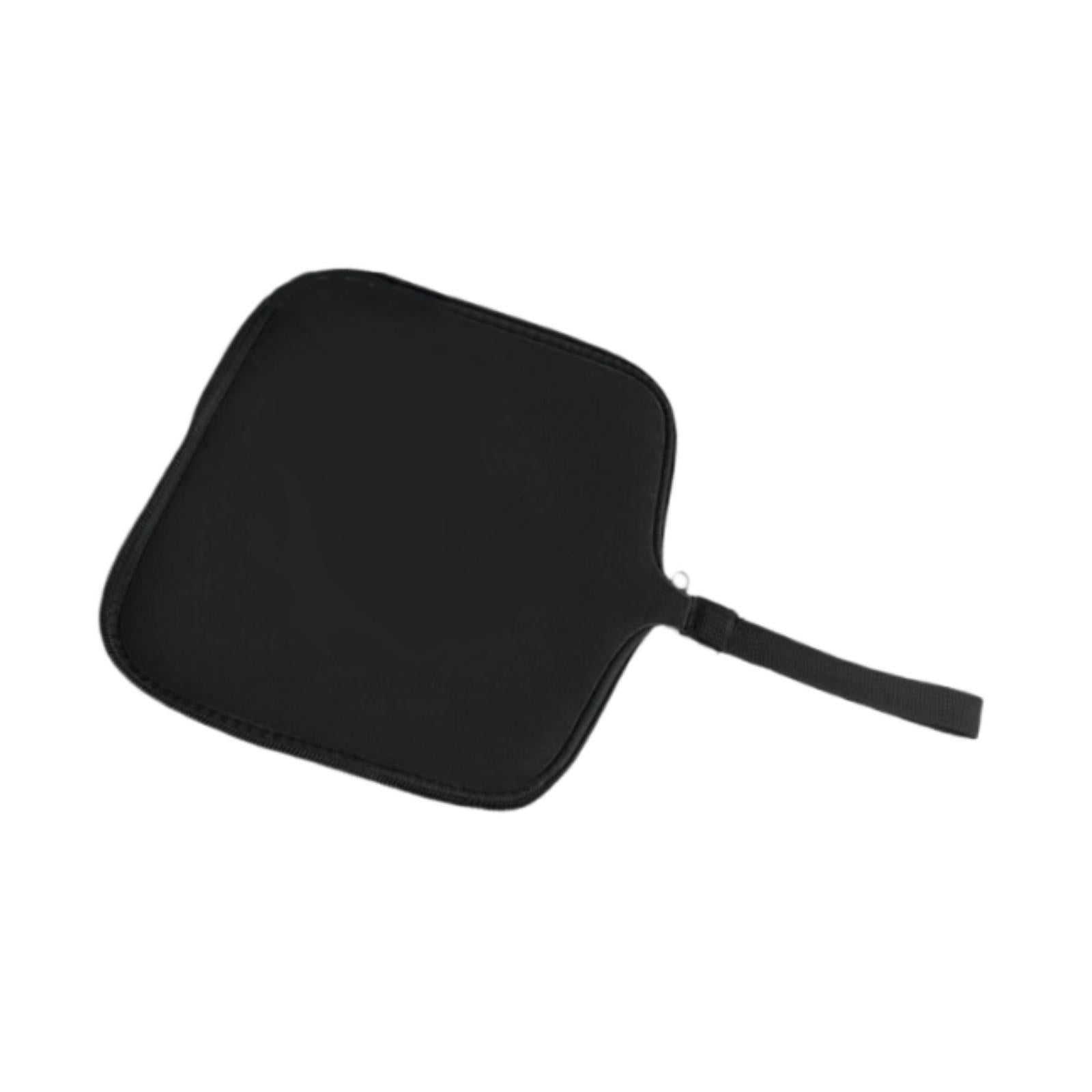 Travel Mouse Case Laptop Cord Organizer Multiuse Portable Mouse Pad for Home Black
