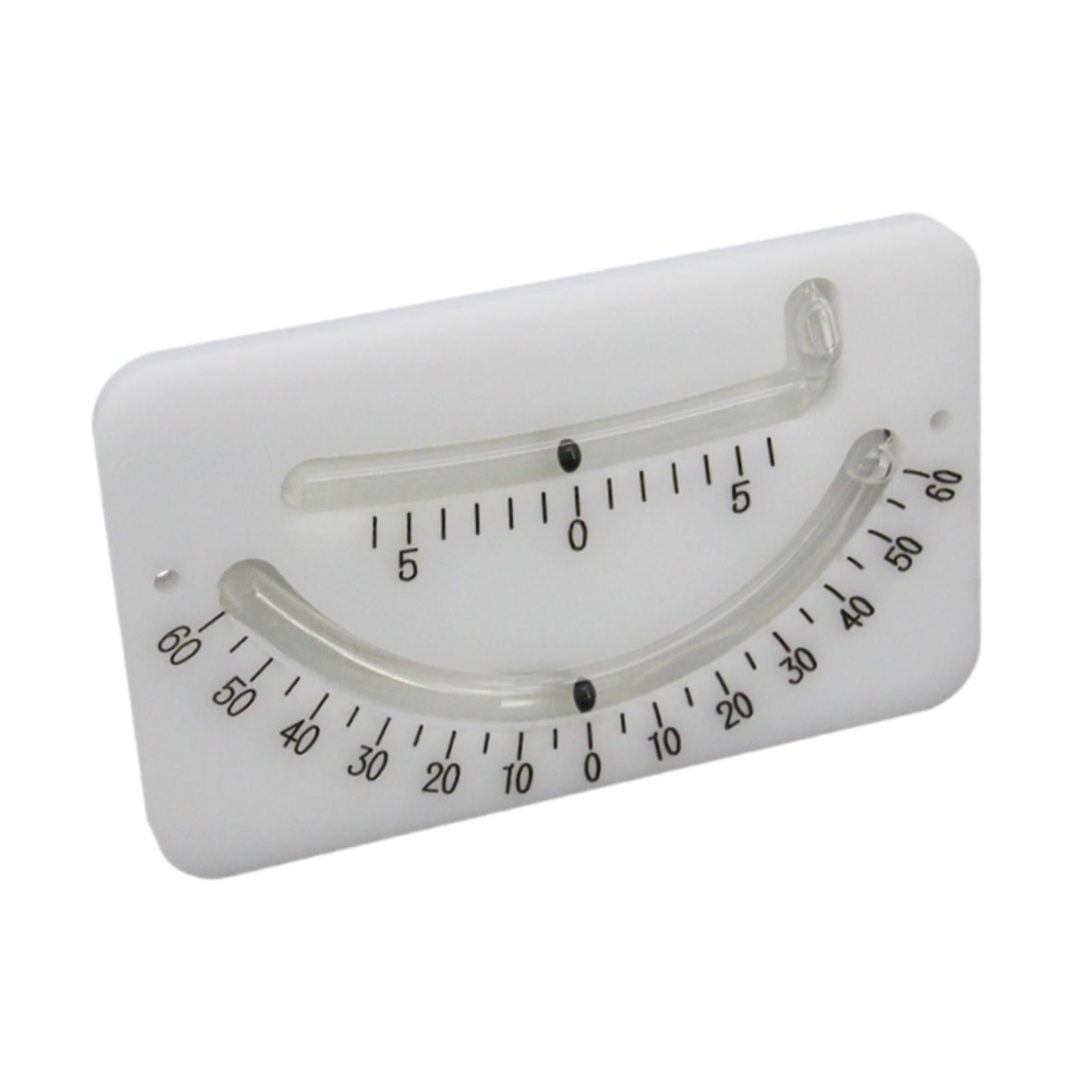 Marine Clinometer Level Bar Angle Level for Trailer Boat Vehicle Inclination