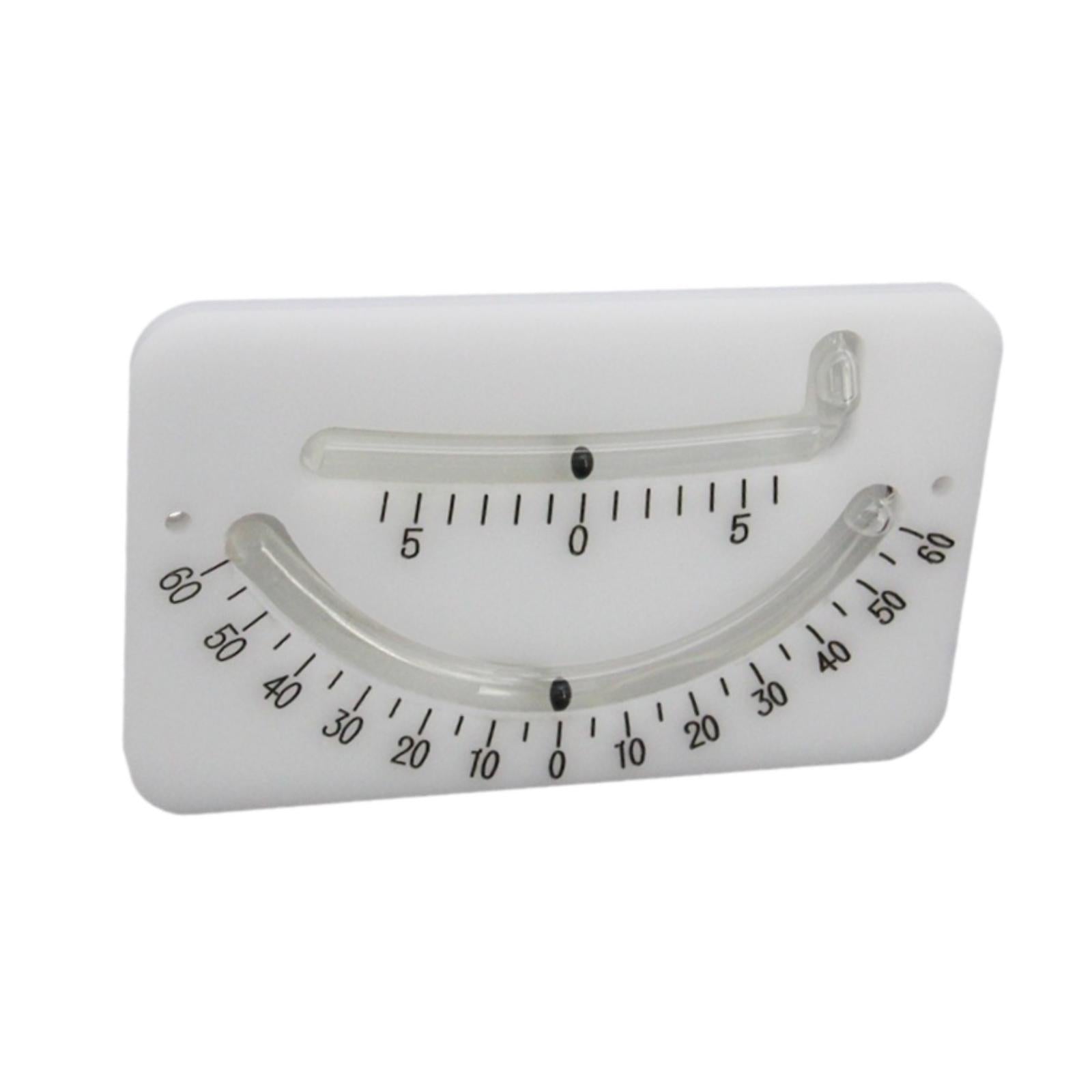 Marine Clinometer Level Bar Angle Level for Trailer Boat Vehicle Inclination