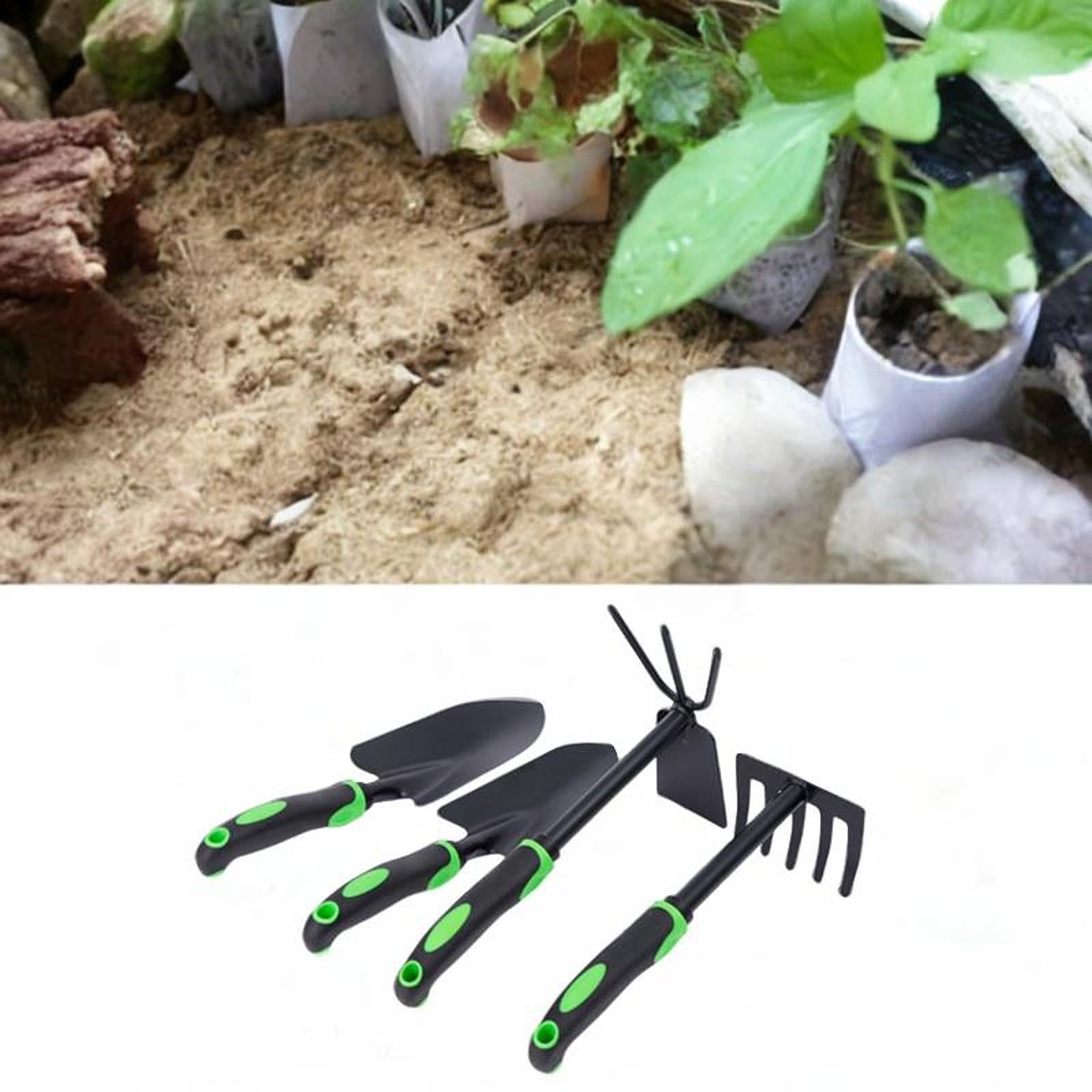 4x Transplanting Gardening Tool Mini Garden Tools Set for Backyard Household