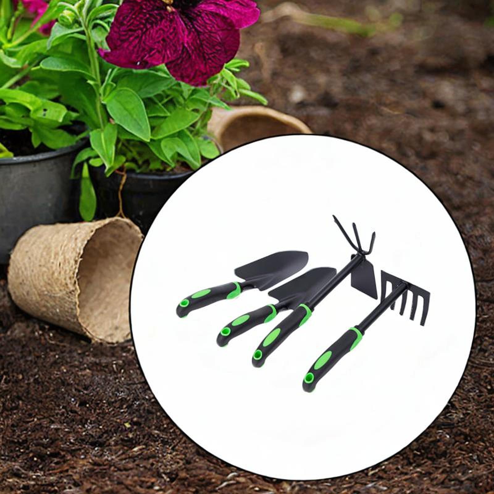 4x Transplanting Gardening Tool Mini Garden Tools Set for Backyard Household