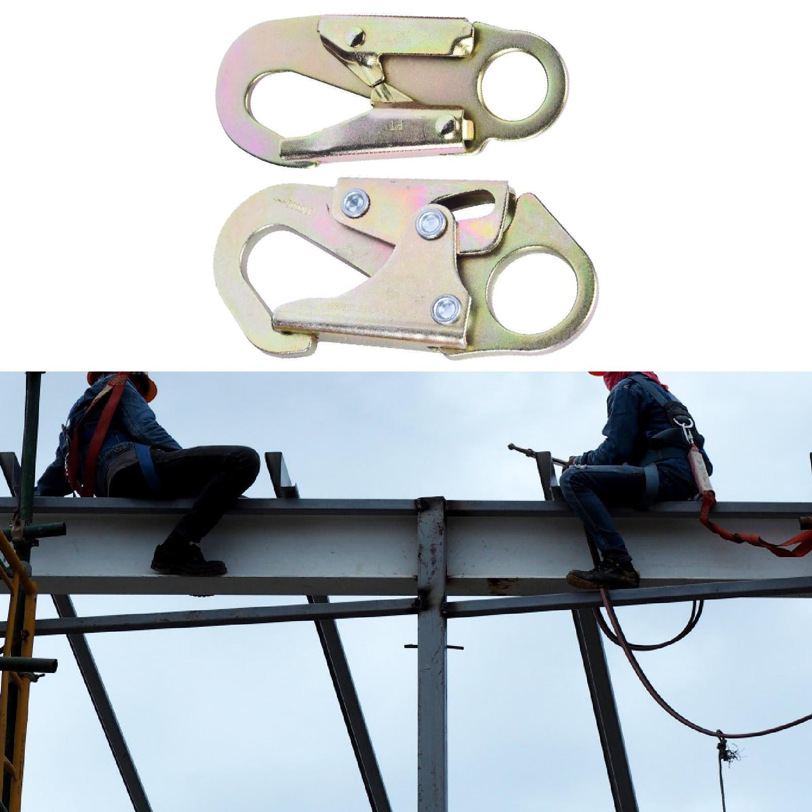 Snap Hook Professional Equipment 25kN for Rappelling Mountaineering Climbing Small