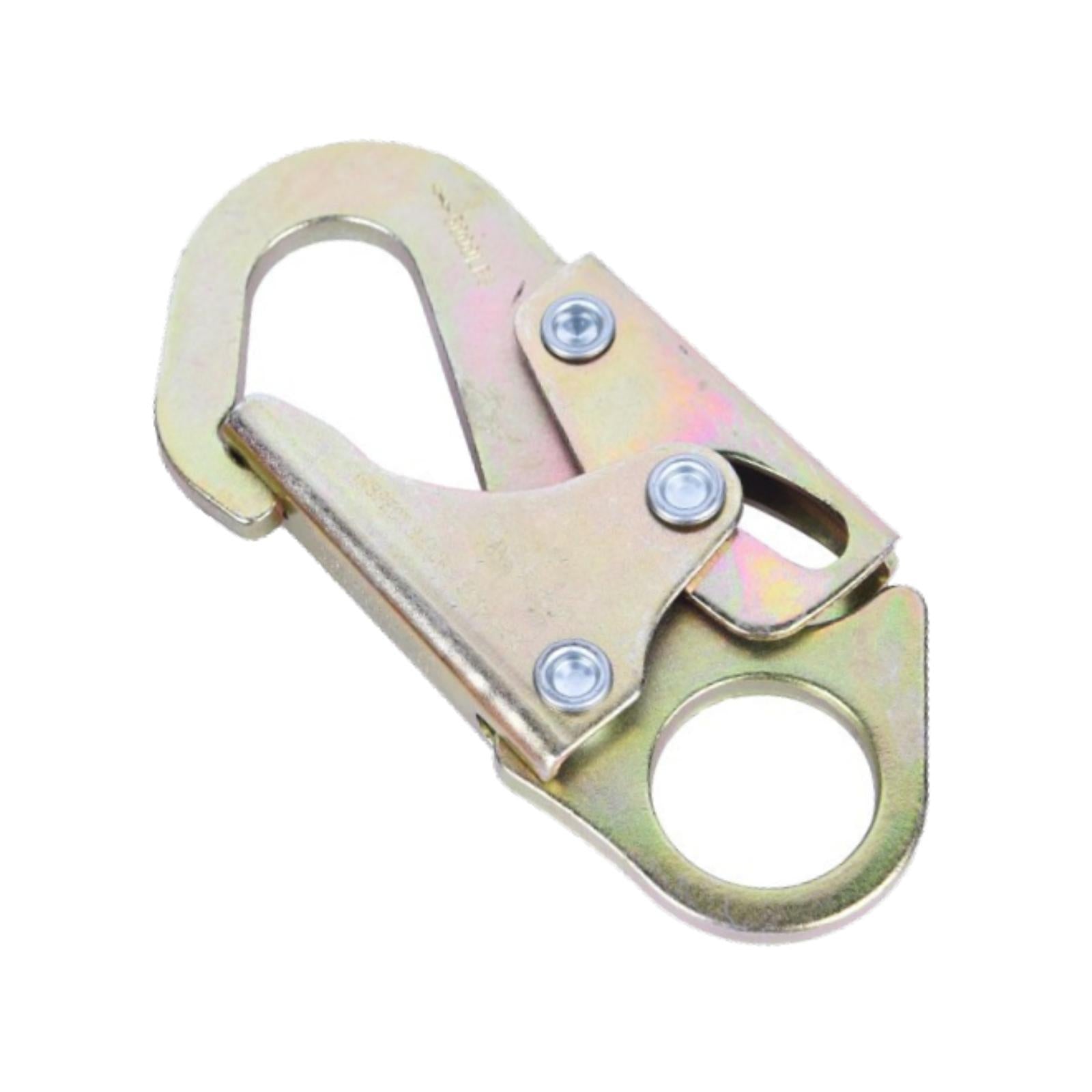 Snap Hook Professional Equipment 25kN for Rappelling Mountaineering Climbing Medium