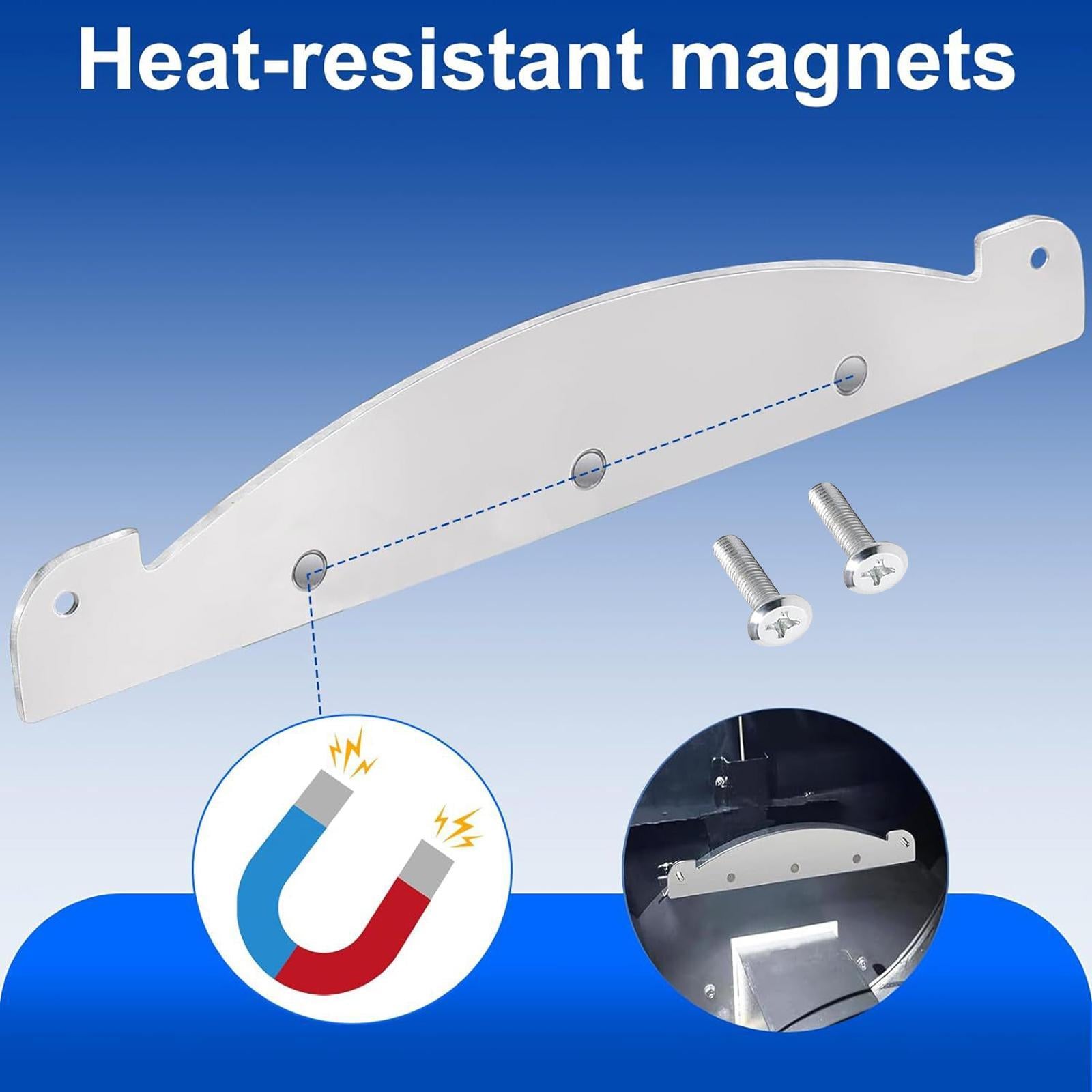 Heat Diffuser Plate Less Fly Dust Heavy Duty Heat Deflector Plate for Grill