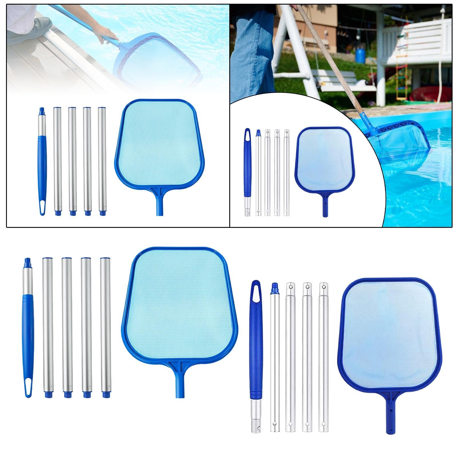 Swimming Pool Skimmer Net Comfortable Leaf Skim Net for Pond Bathtub Hot Tub Thread