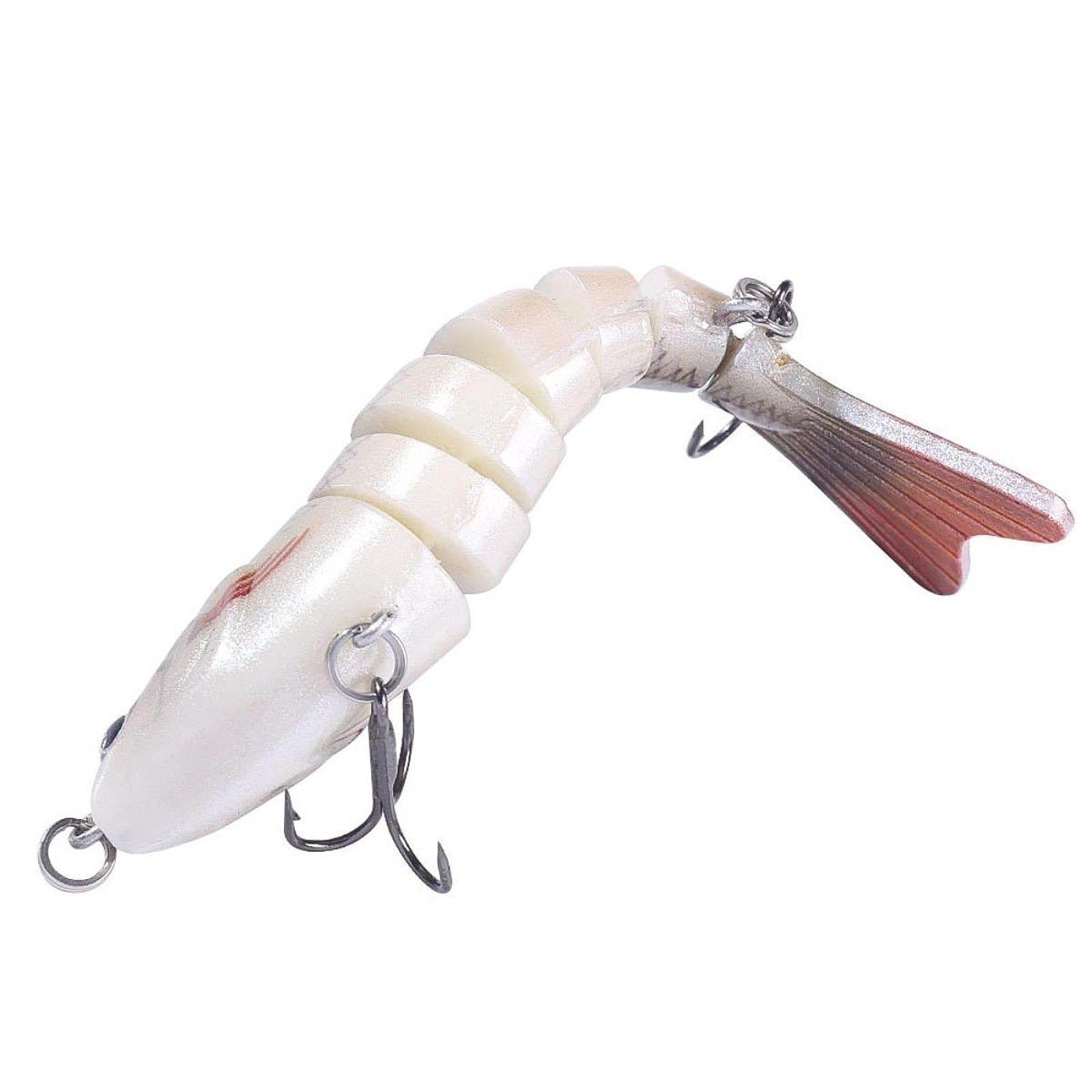 5Pcs Bass Fishing Lures Fishing Lures Swimming Baits Soft Slow Sinking Action