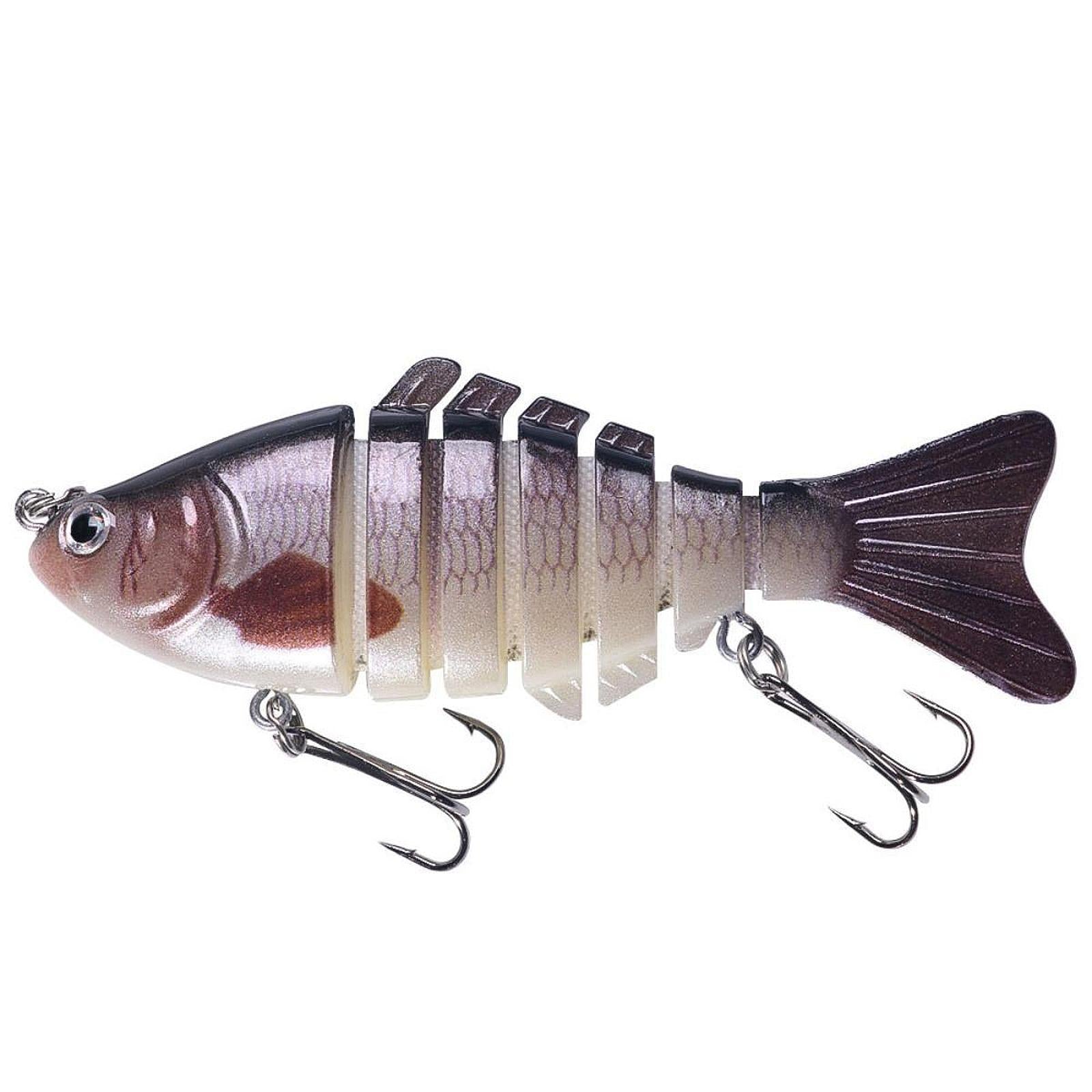 5Pcs Bass Fishing Lures Fishing Lures Swimming Baits Soft Slow Sinking Action