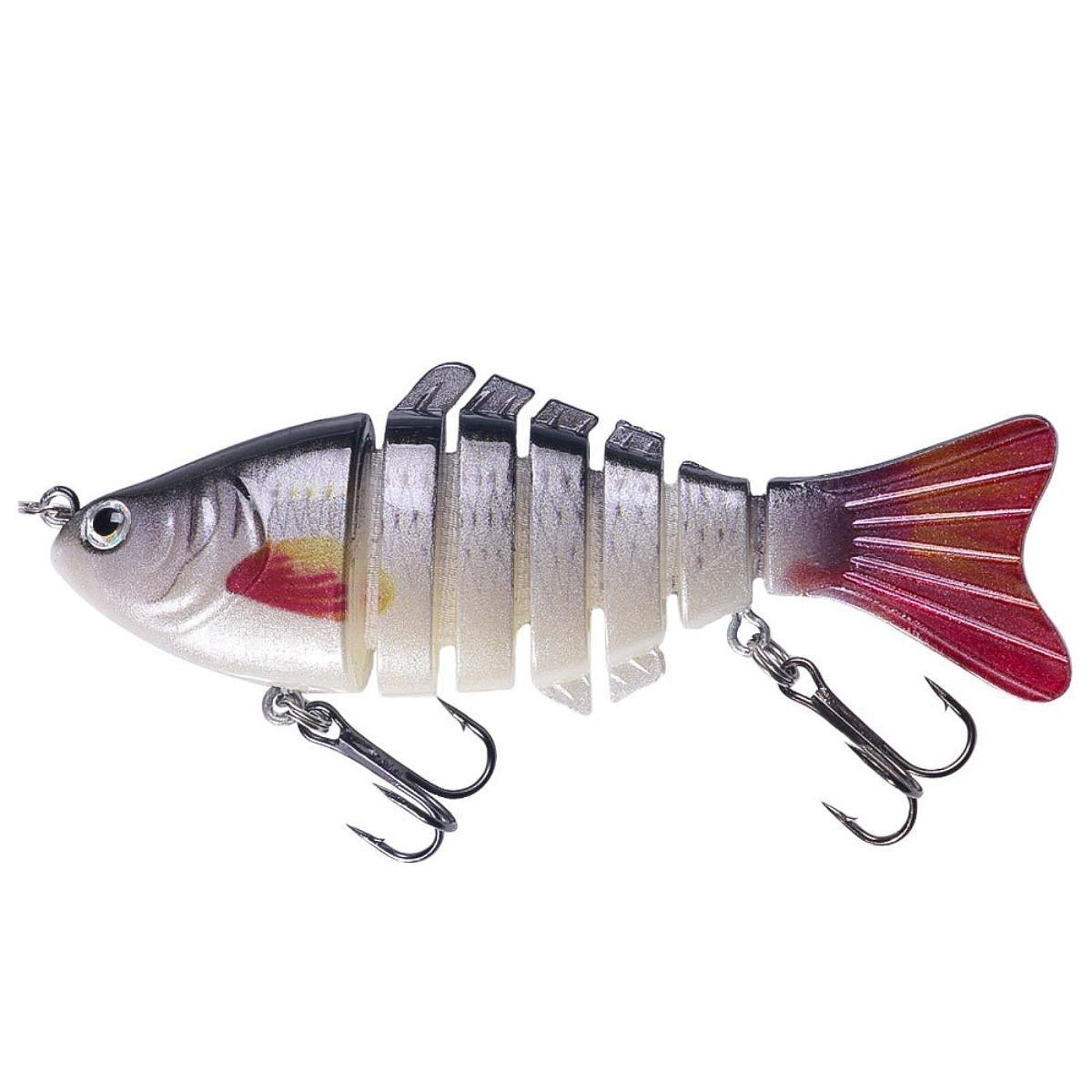 5Pcs Bass Fishing Lures Fishing Lures Swimming Baits Soft Slow Sinking Action