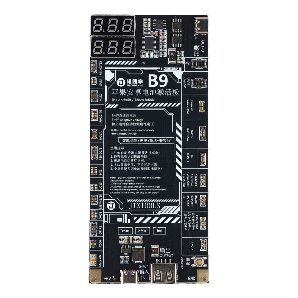 JITONGXUE B9 Battery Activation Board for iPhone / Android Devices