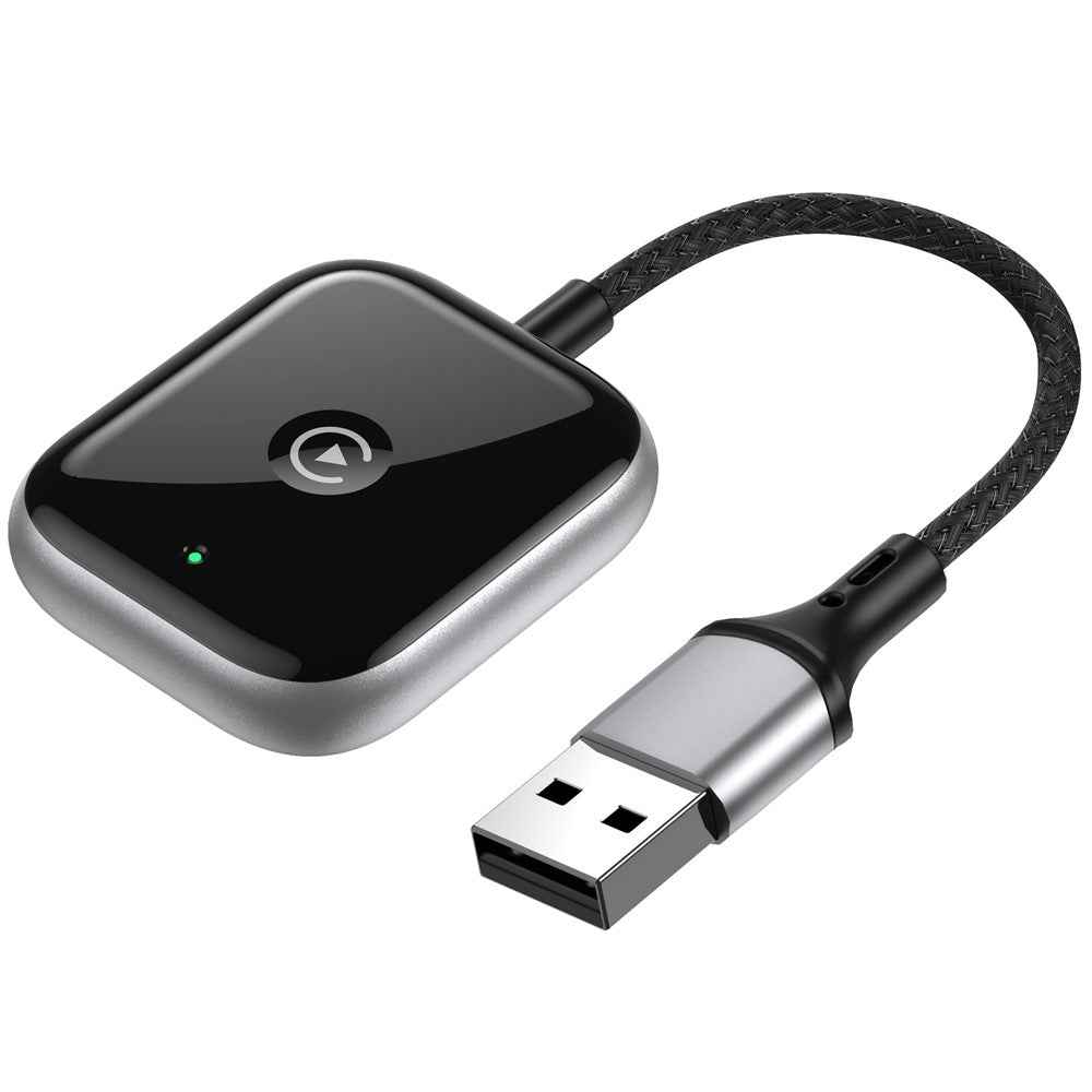 Car Wireless CarPlay Adapter Wired to Wireless CarPlay Dongle for iPhone - Black