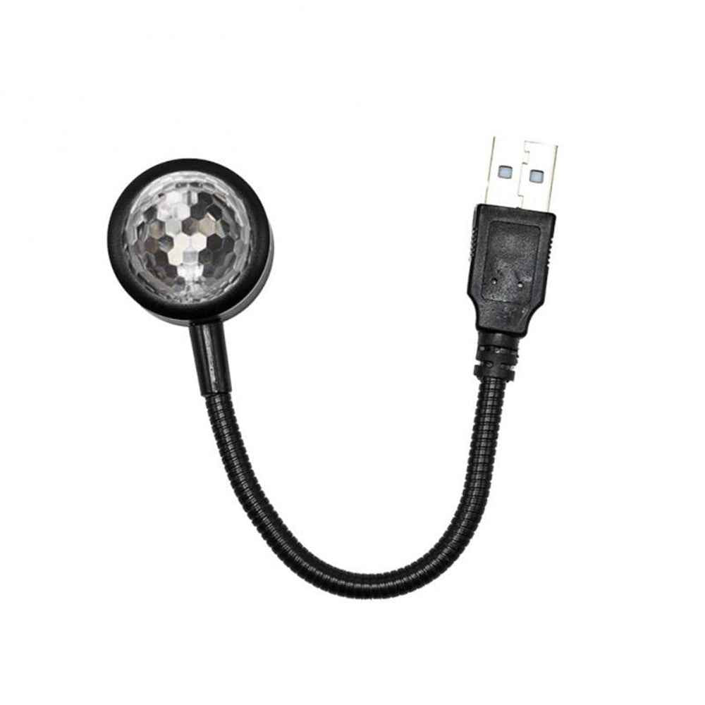 M9 Car Roof Night Light LED Atmosphere Lamp Portable Adjustable USB Romantic Atmosphere Decoration Light for Cars Bedrooms Parties