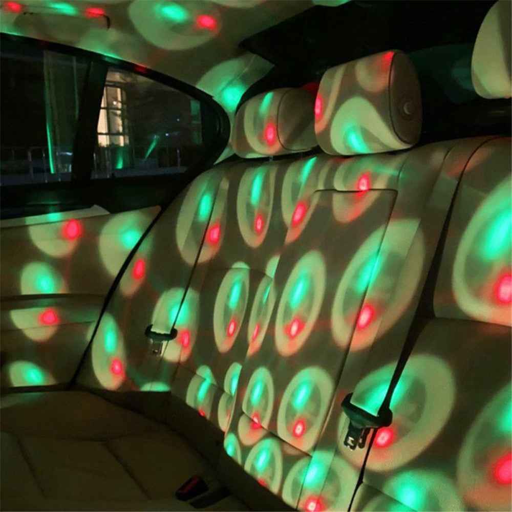 M9 Car Roof Night Light LED Atmosphere Lamp Portable Adjustable USB Romantic Atmosphere Decoration Light for Cars Bedrooms Parties