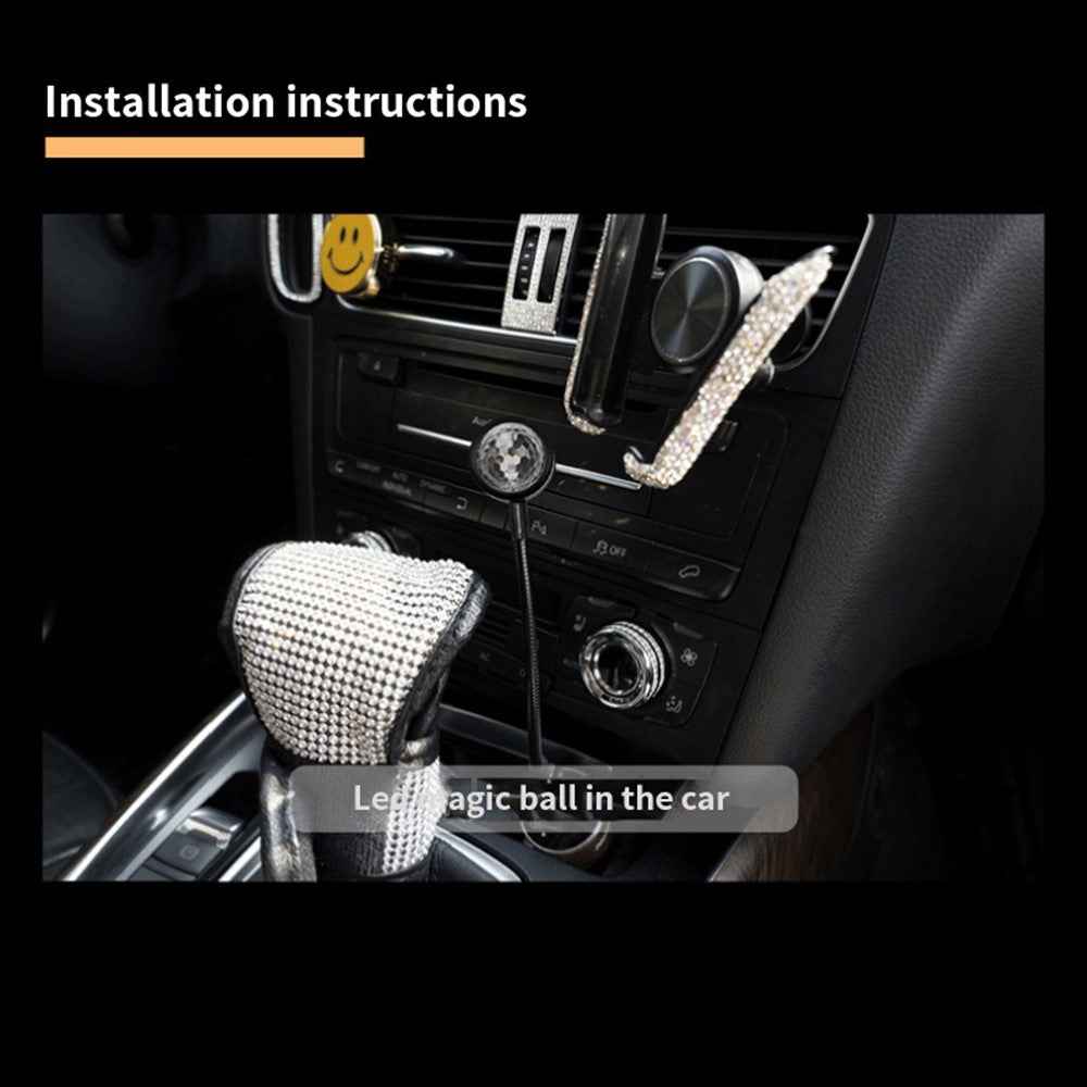 M9 Car Roof Night Light LED Atmosphere Lamp Portable Adjustable USB Romantic Atmosphere Decoration Light for Cars Bedrooms Parties