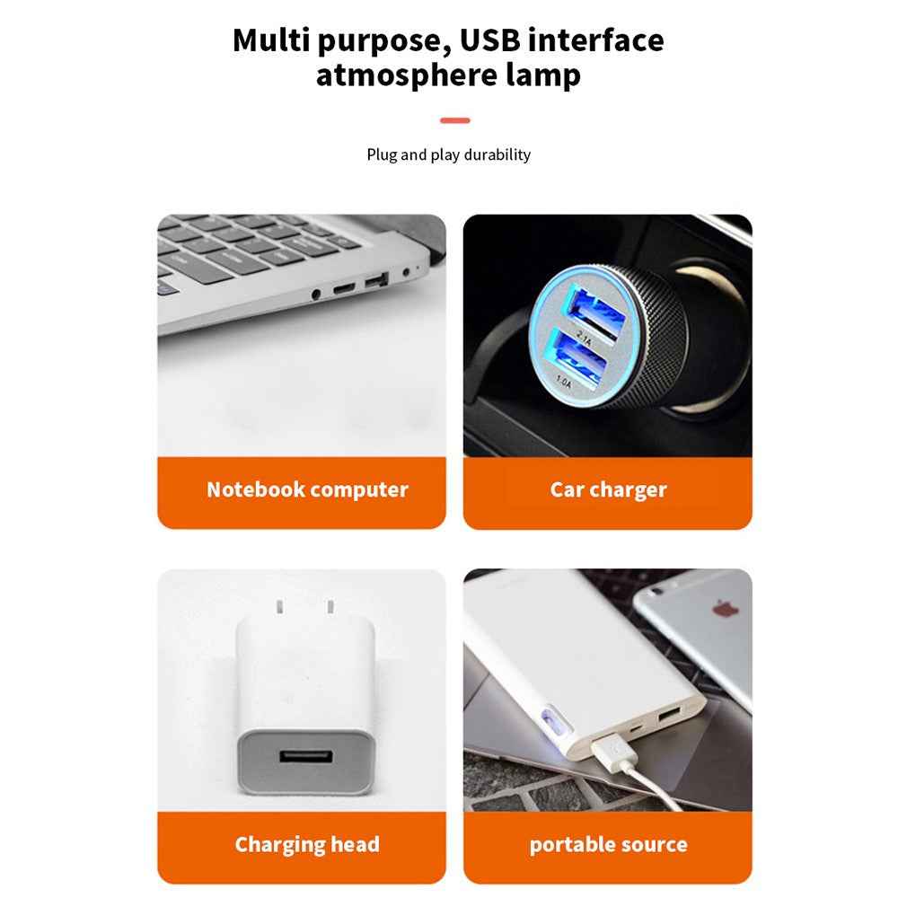 M9 Car Roof Night Light LED Atmosphere Lamp Portable Adjustable USB Romantic Atmosphere Decoration Light for Cars Bedrooms Parties