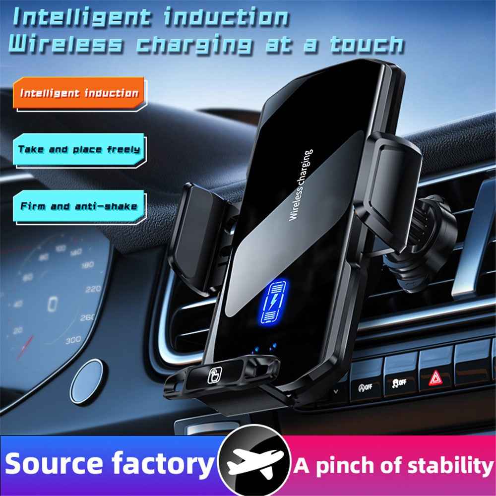 SD11 15W Fast Charging Car Wireless Charger Mount Air Vent Car Phone Holder