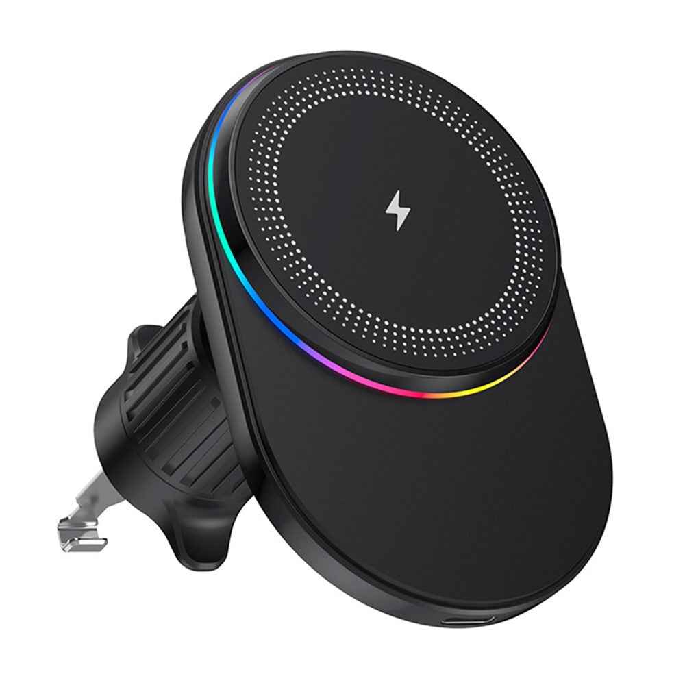 Magnetic Wireless Charger Car Air Outlet Mount Cell Phone Bracket Holder - M56