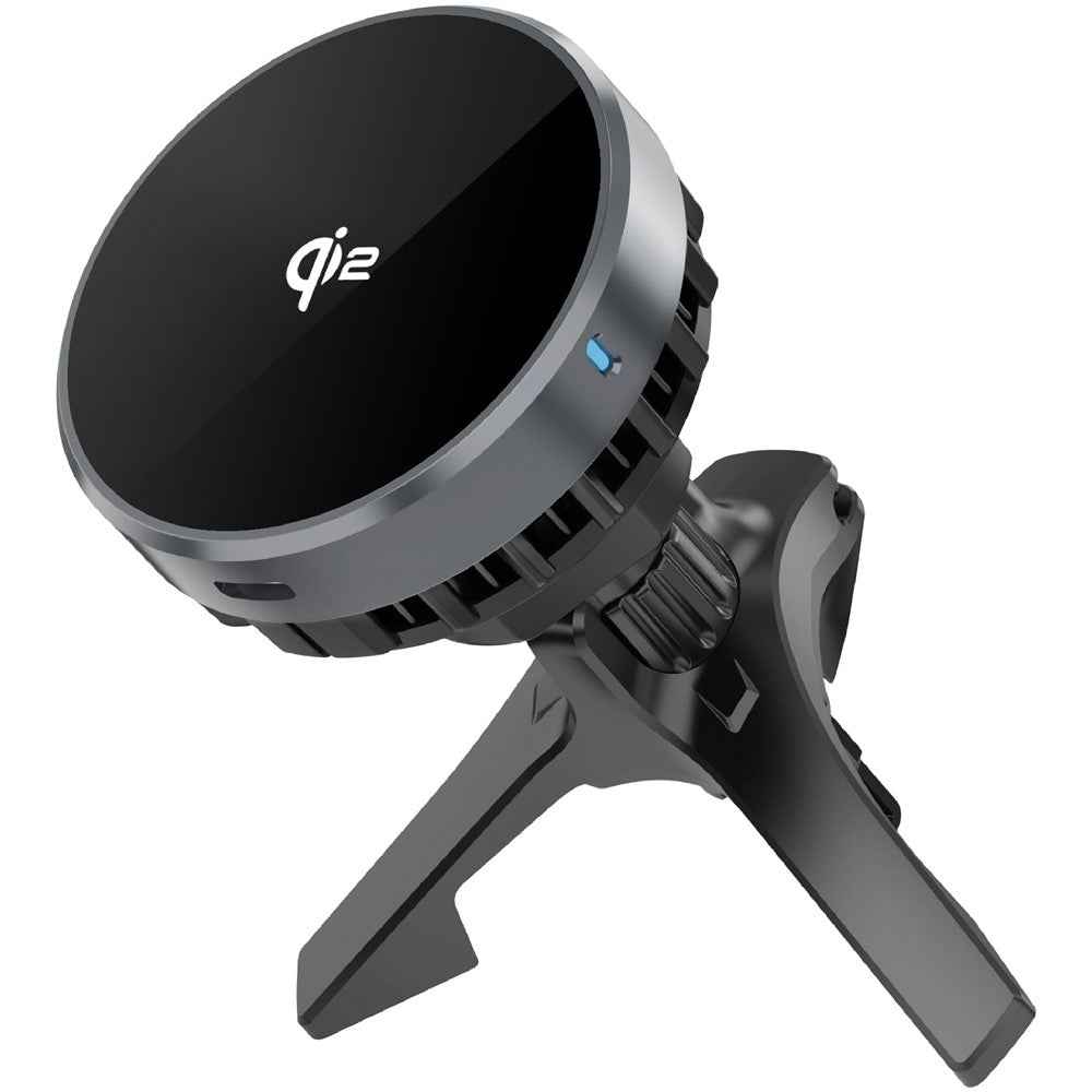 WIWU CH-319_QI2.0 Car Air Outlet Phone Mount Magnetic Wireless Charger Cell Phone Bracket