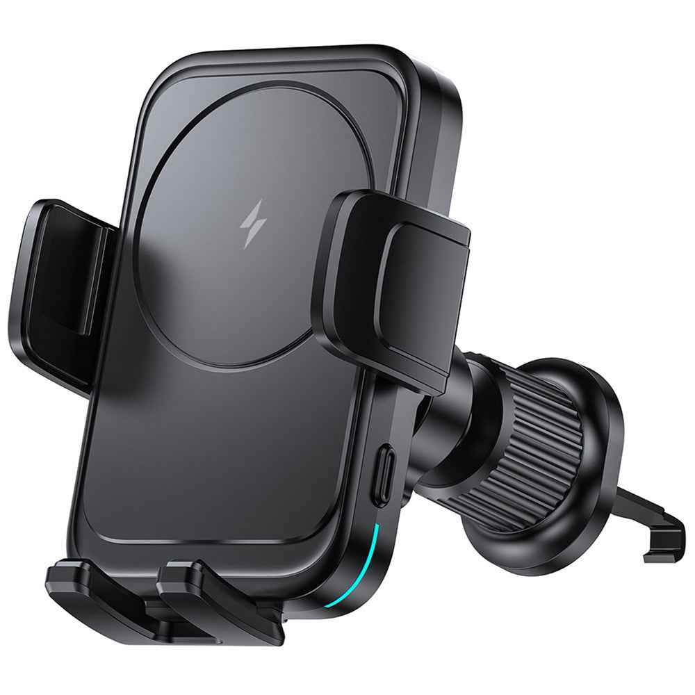WIWU CH-321 Car Air Vent Phone Bracket 15W Wireless Charger Auto Clamping Phone Holder