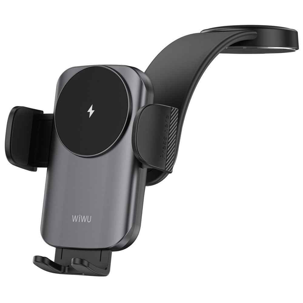 WIWU CH-322 Car Bracket 15W Wireless Charger Auto Clamping Phone Holder