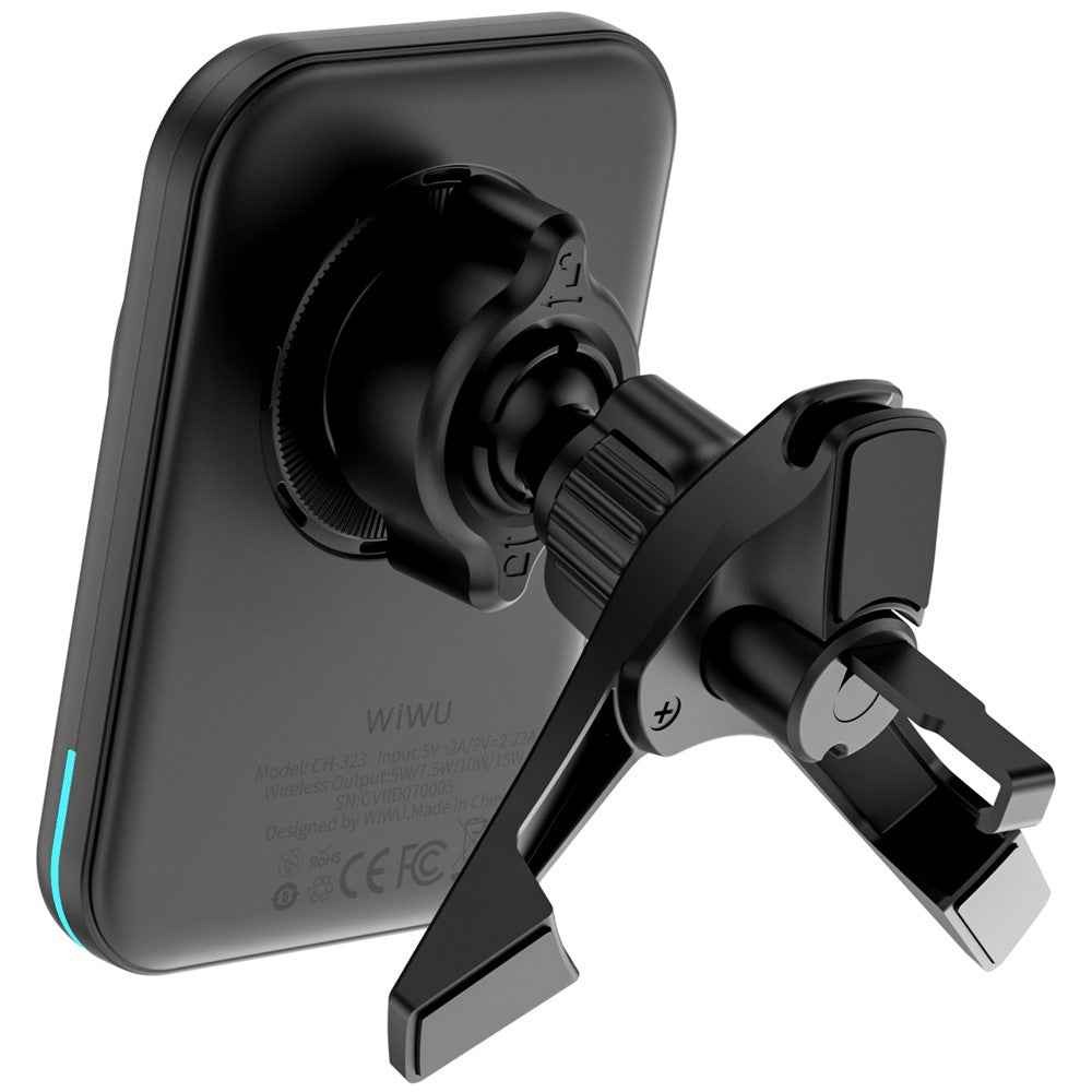 WIWU CH-323 Qi2 MAGO Wireless Car Mount Charger Vehicle Air Vent Phone Holder