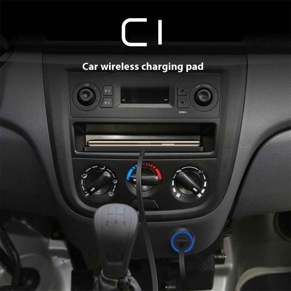 C1 Wireless Car Charger Dashboard Non Slip 15W Fast Charging Pad