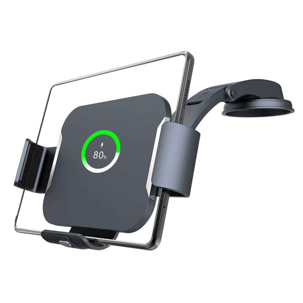 S7 Wireless Charger Coil Electromagnetic Induction Clamp Car Mount for Samsung Galaxy Fold