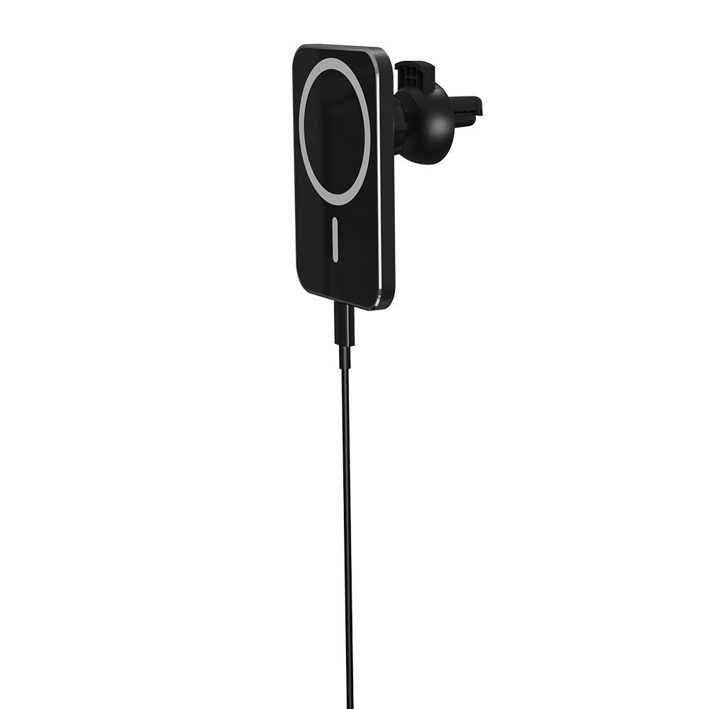 X16 Magnetic Car Charger 15W Fast Charging Air Vent Mount Magnetic Car Charger - Black