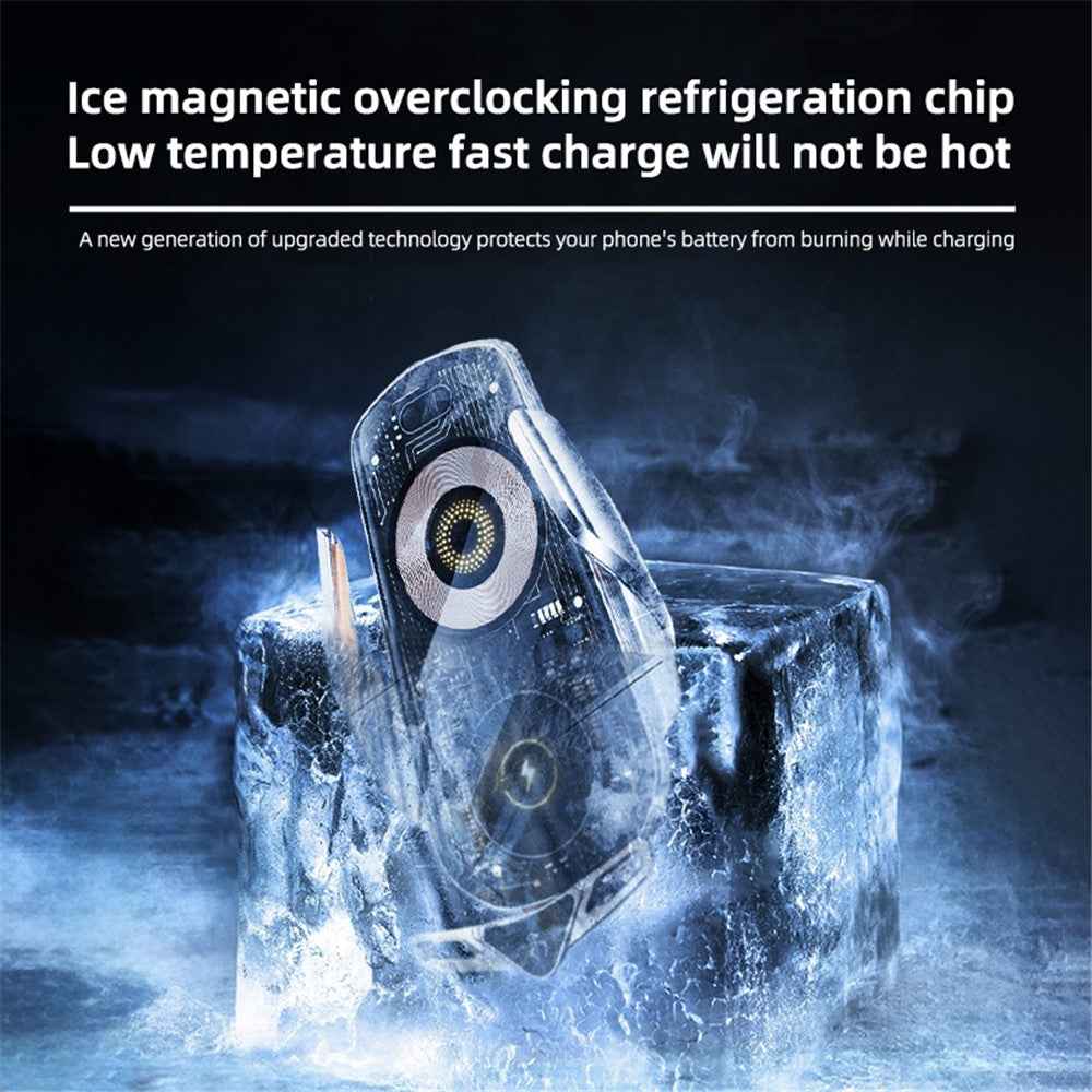 C19 Magnetic Phone Mount Car Air Vent Phone Holder Wireless Charger - Tarnish