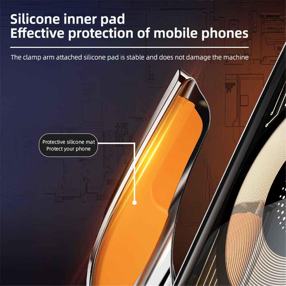 C19 Magnetic Phone Mount Car Air Vent Phone Holder Wireless Charger - Tarnish