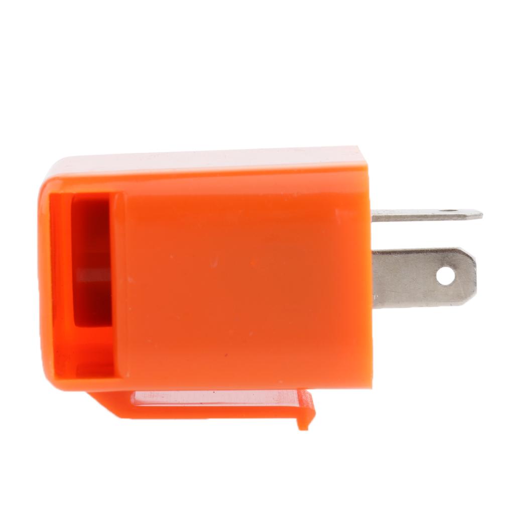 3x2 Pin Speed Adjustable LED Flasher Relay Fix Motorcycle Turn Signal Hyper 