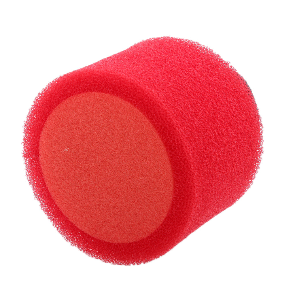 Red Foam Air Filter For ATV Quad Pit Dirt Bike Motorcycle 90 110 125cc 42mm